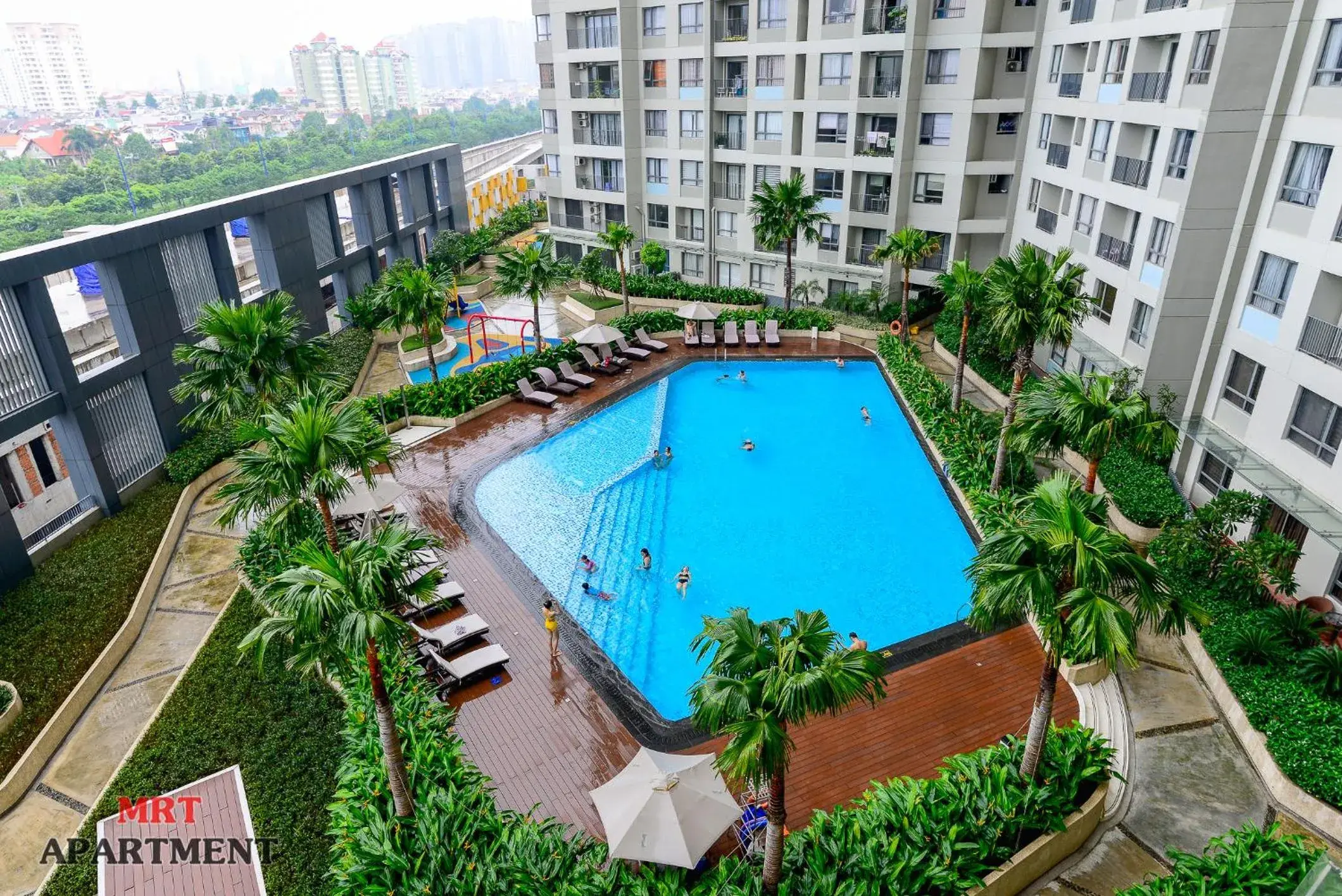 Apartment with Pool View in MRT Apartment In Masteri Thao Dien Apartment with Pool View in MRT Apartment In Masteri Thao Dien