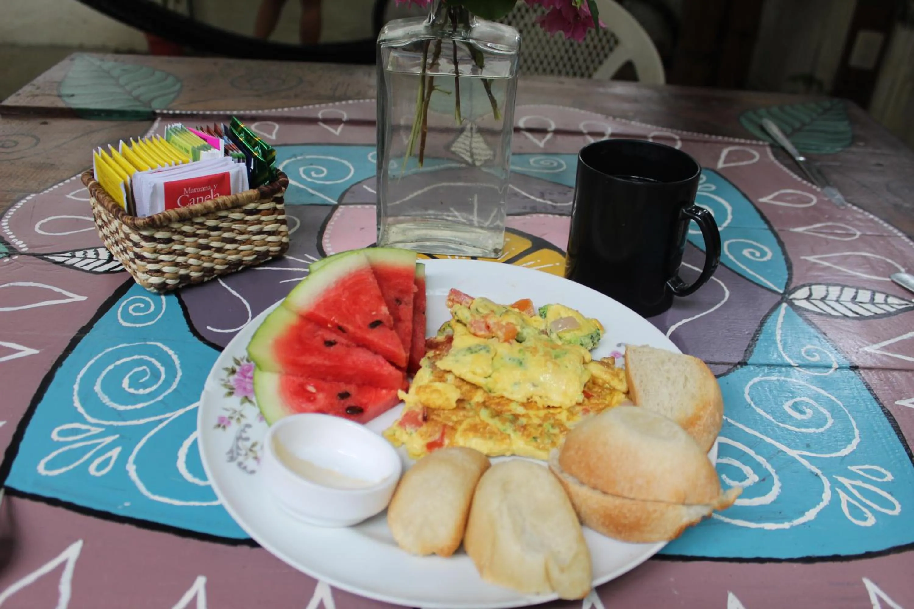 Food close-up in Sapa Inka