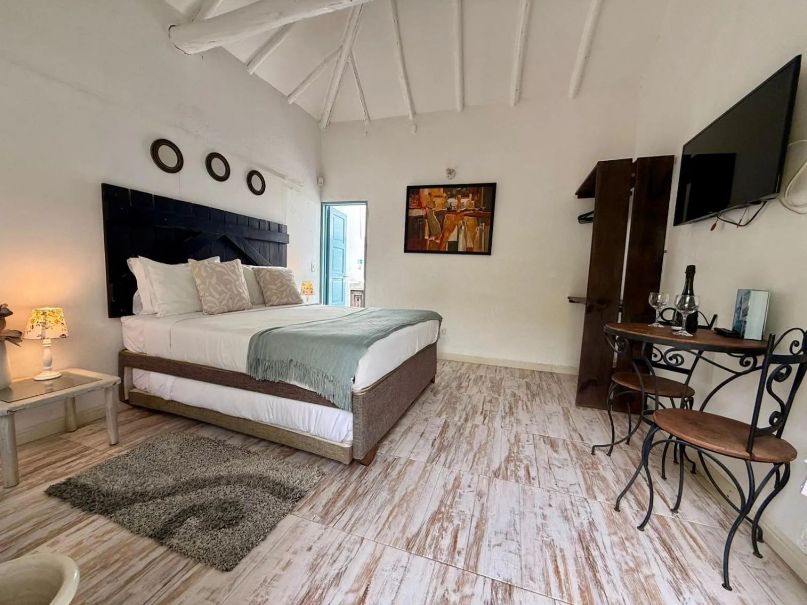 Bed in HOTEL BOUTIQUE Santa Helena