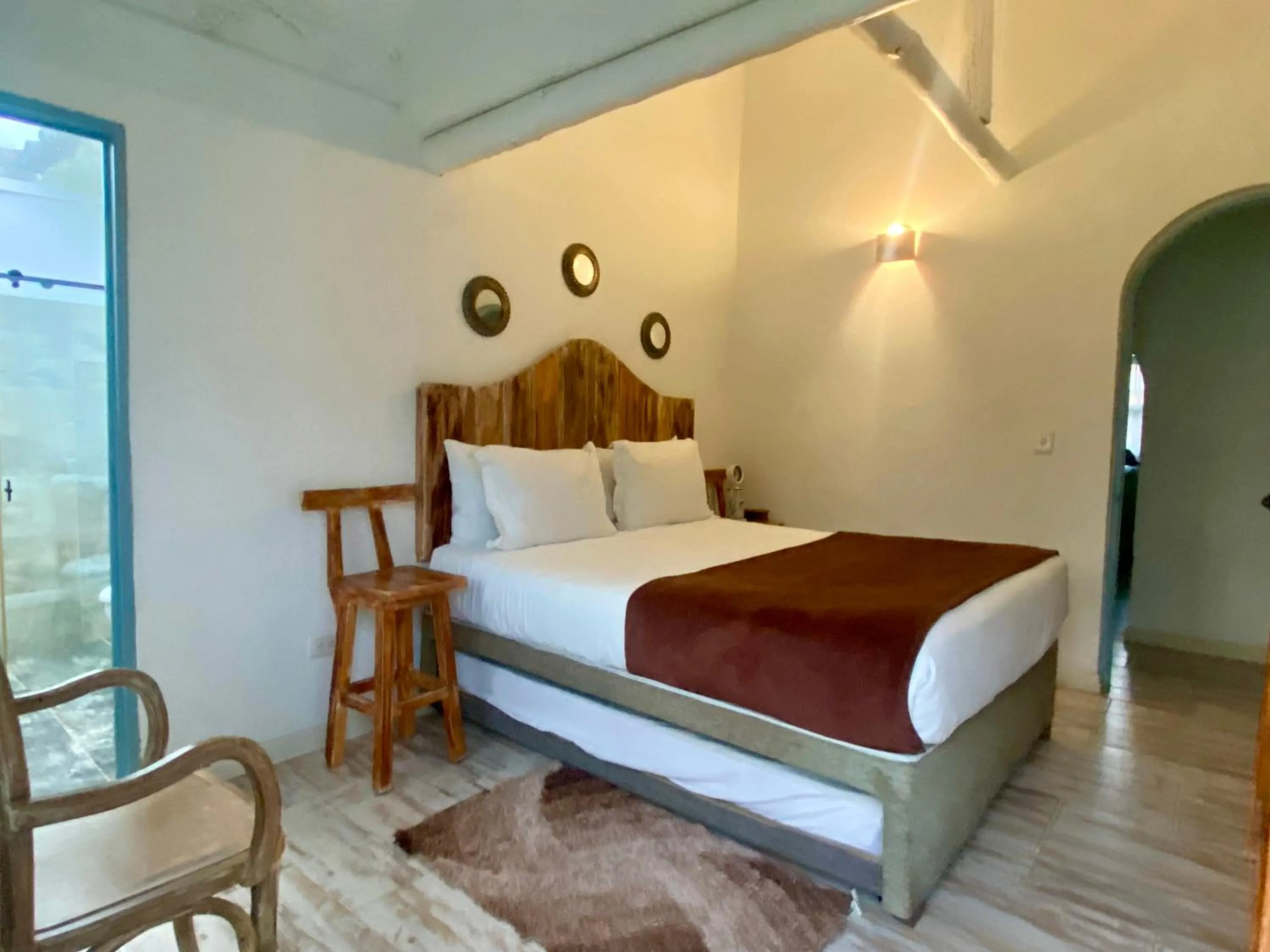 Bed in HOTEL BOUTIQUE Santa Helena
