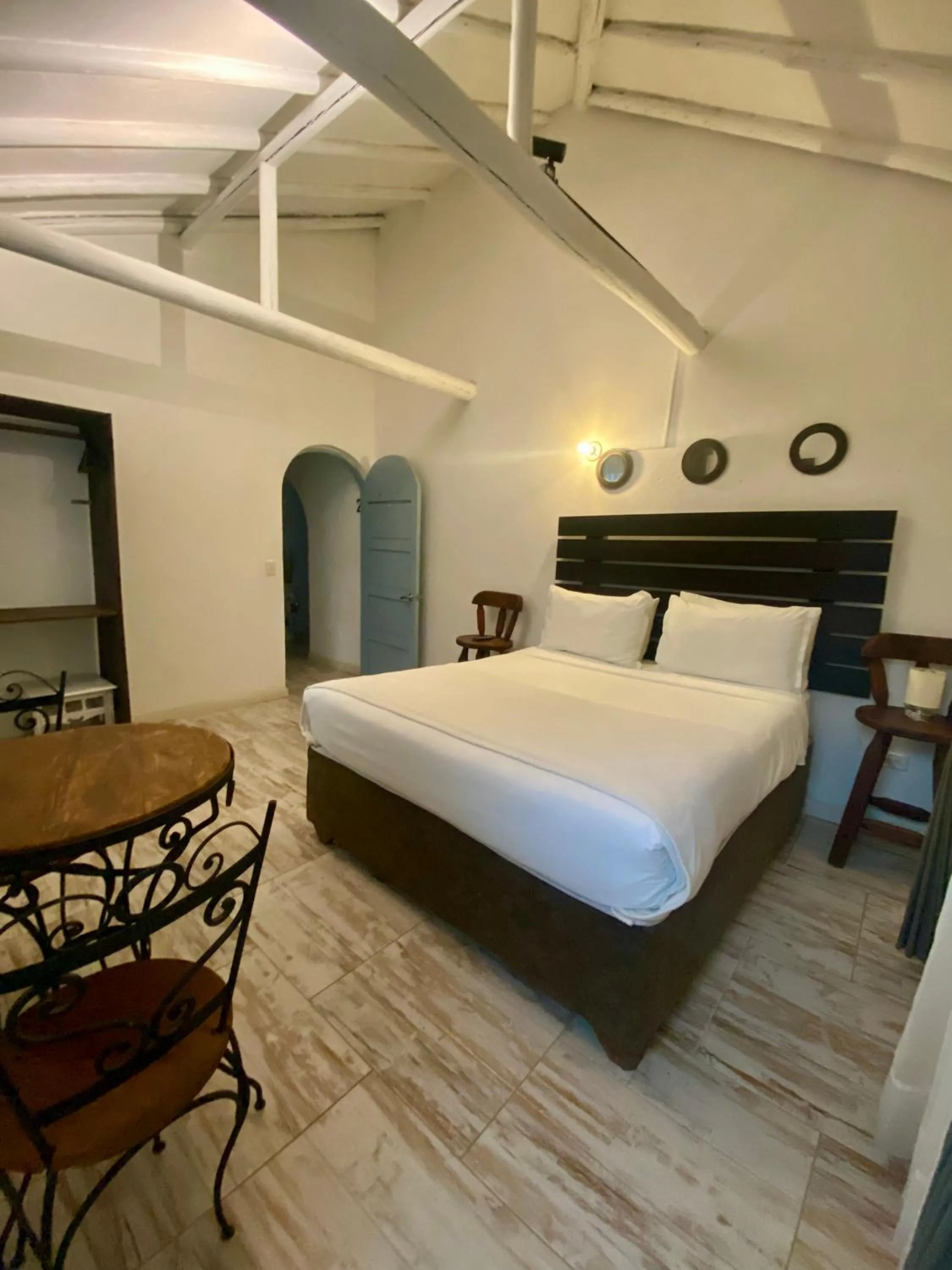 Bed in HOTEL BOUTIQUE Santa Helena