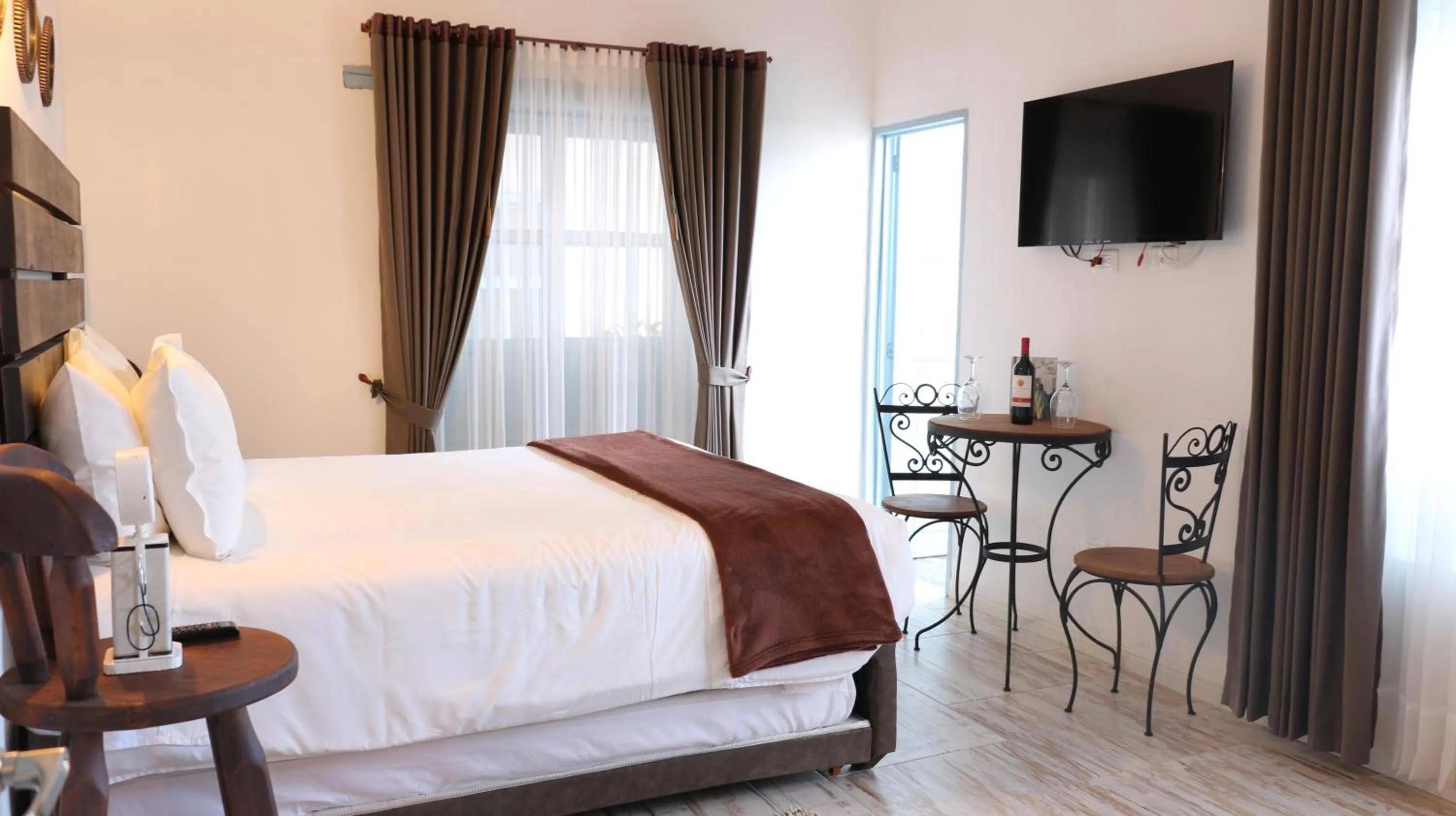 Bed in HOTEL BOUTIQUE Santa Helena