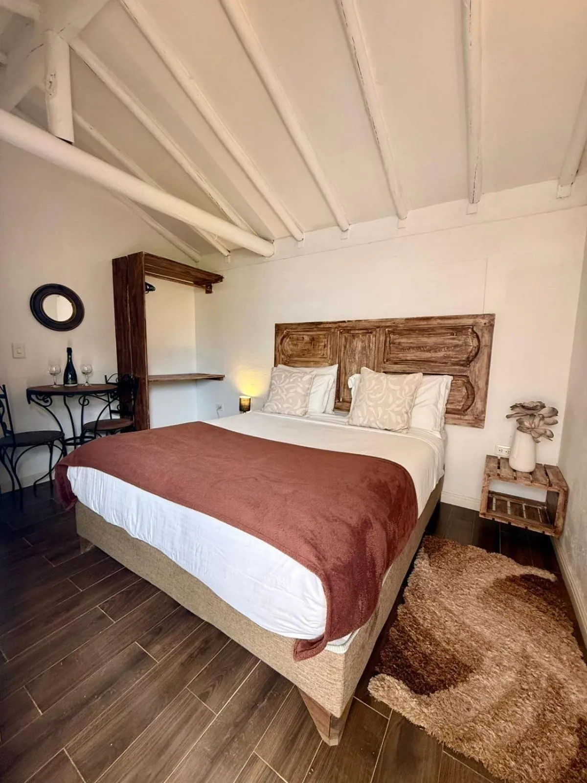 Bed in HOTEL BOUTIQUE Santa Helena