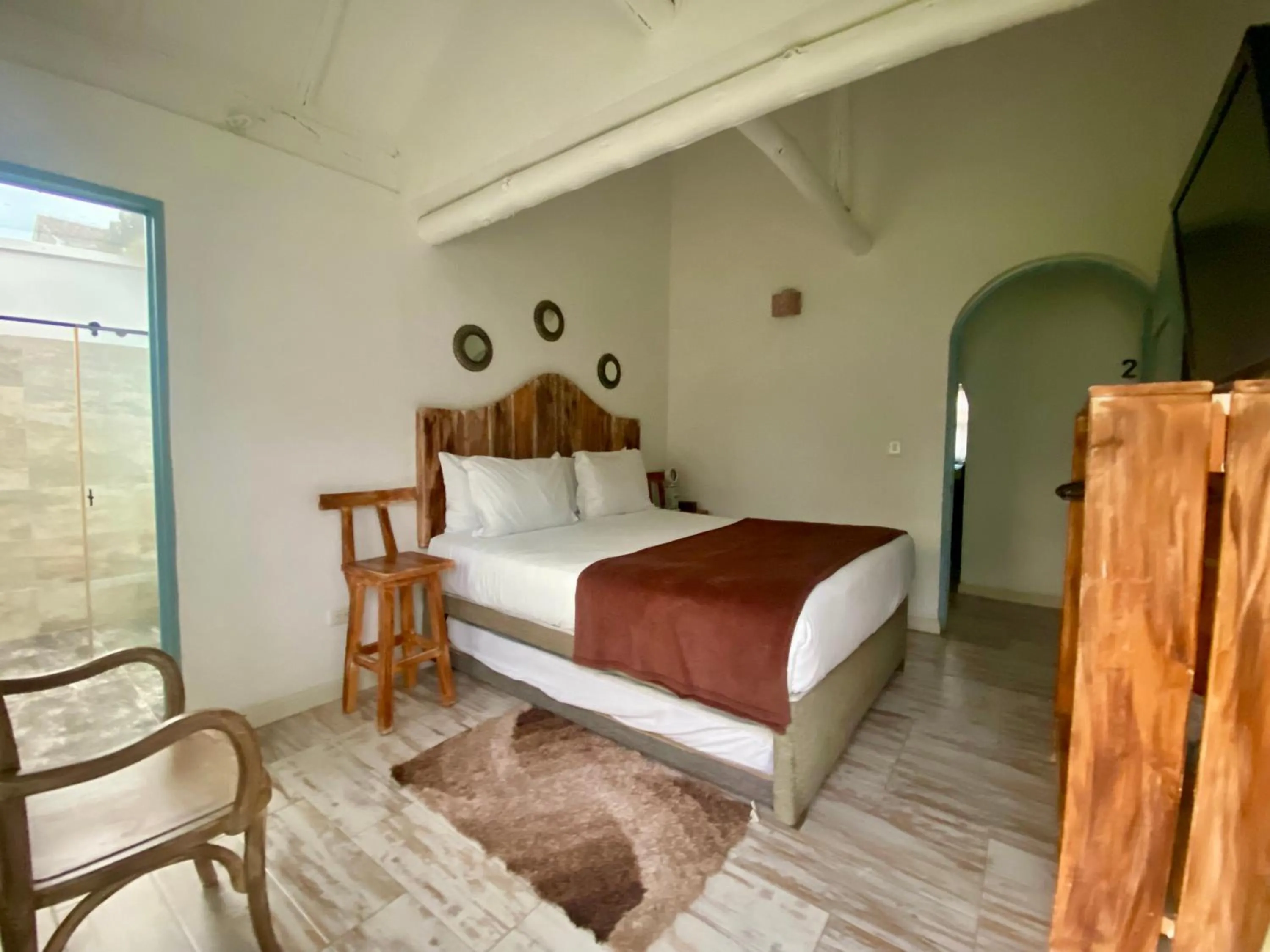 Bed in HOTEL BOUTIQUE Santa Helena