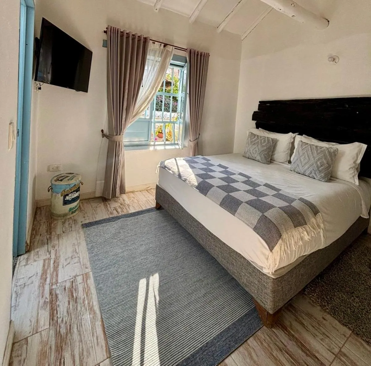 Bed in HOTEL BOUTIQUE Santa Helena