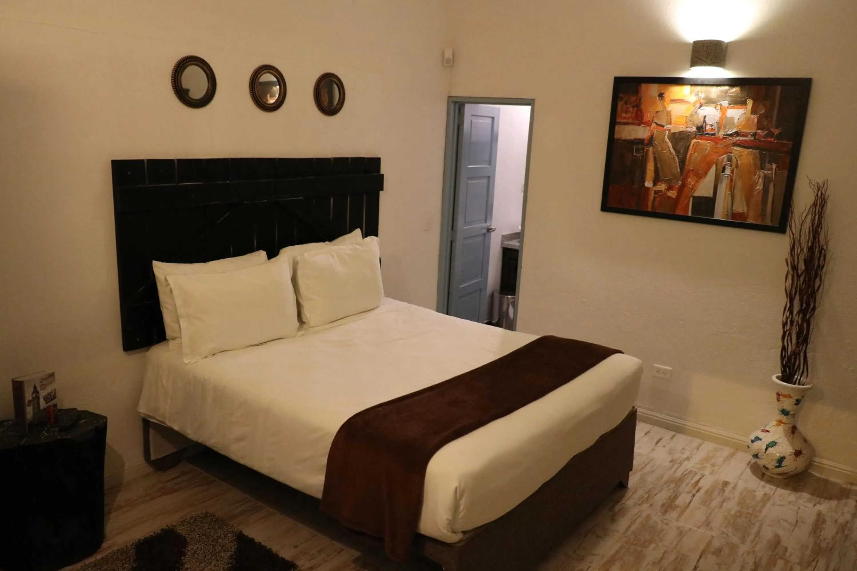 Bed in HOTEL BOUTIQUE Santa Helena