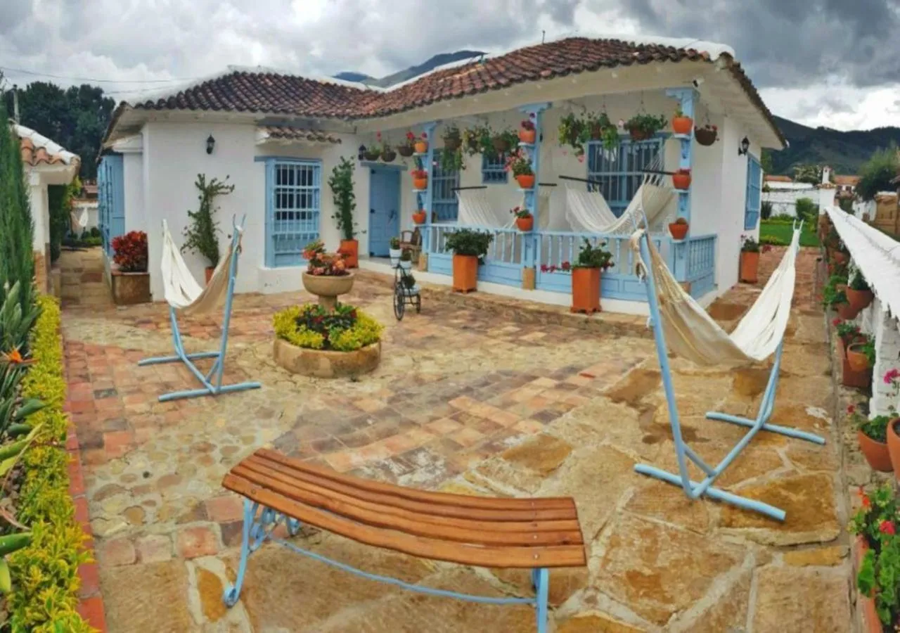 Patio in HOTEL BOUTIQUE Santa Helena