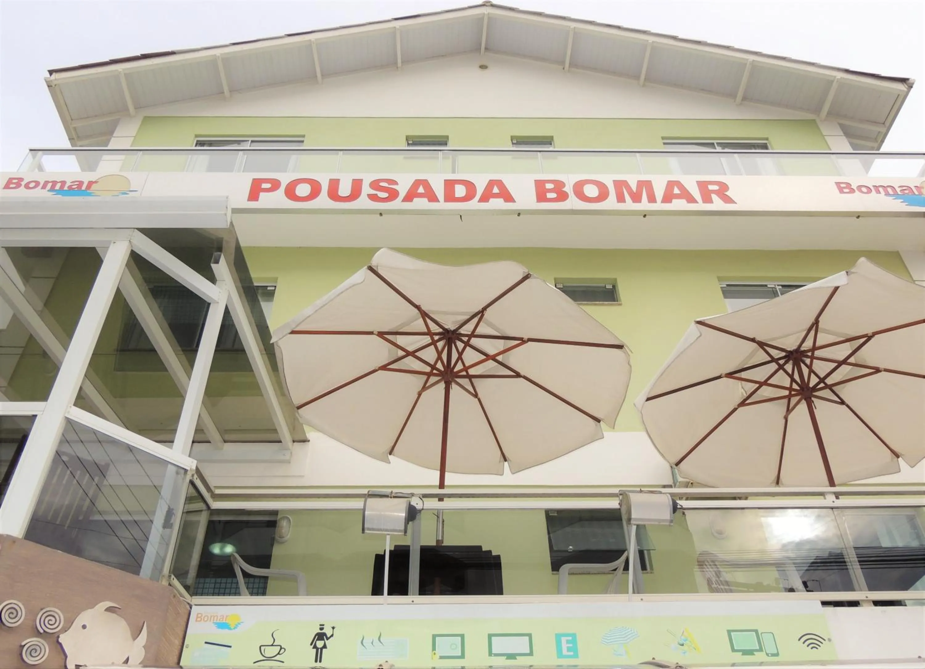 Facade/entrance in Pousada Bomar Bombinhas