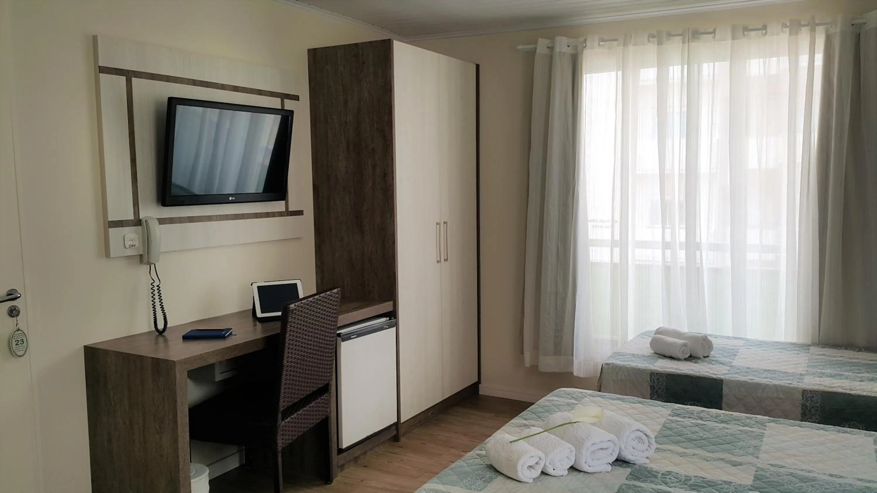 Bedroom, Bed in Pousada Bomar Bombinhas