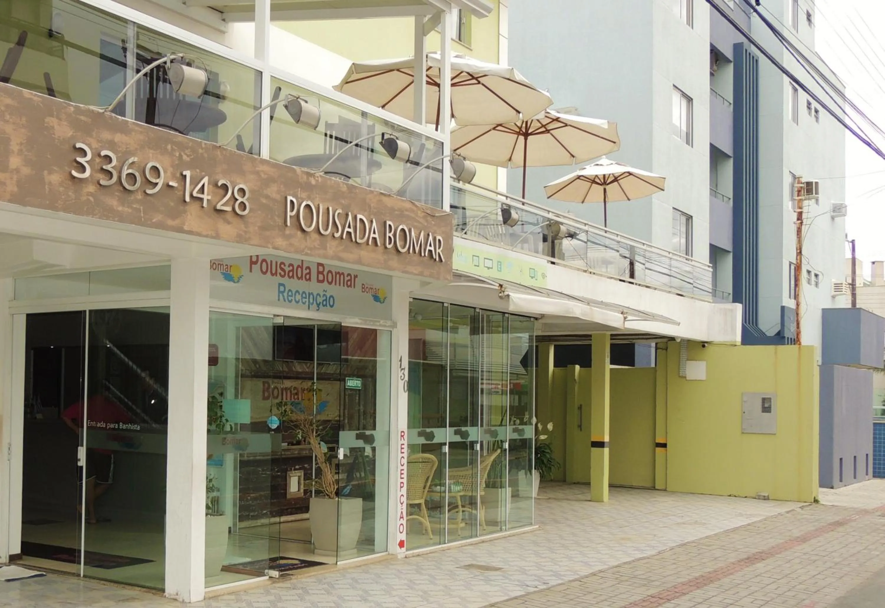 Facade/entrance in Pousada Bomar Bombinhas