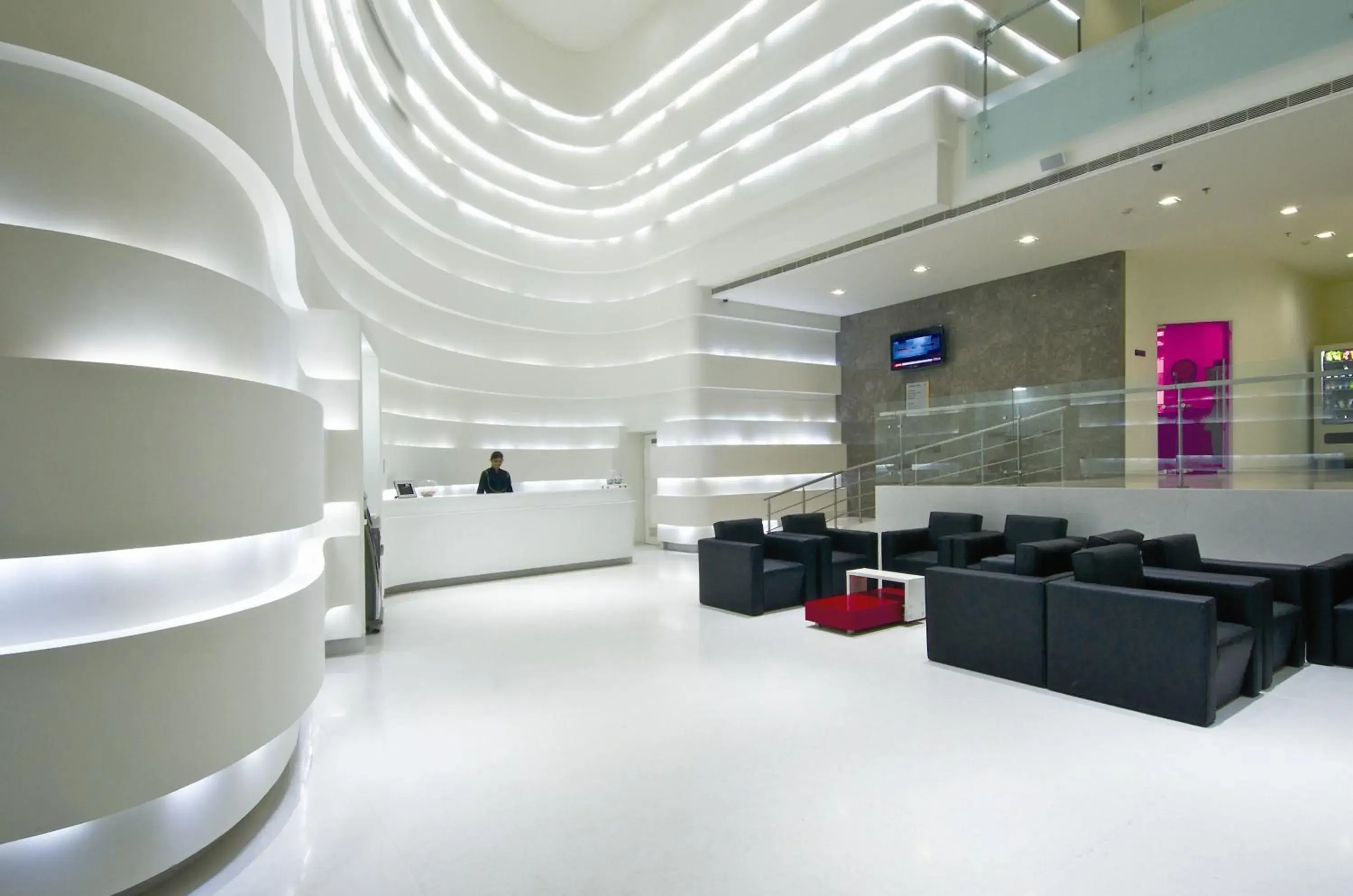 Lobby or reception in Keys Select by Lemon Tree Hotels, Thiruvananthapuram Lobby or reception in Keys Select by Lemon Tree Hotels, Thiruvananthapuram