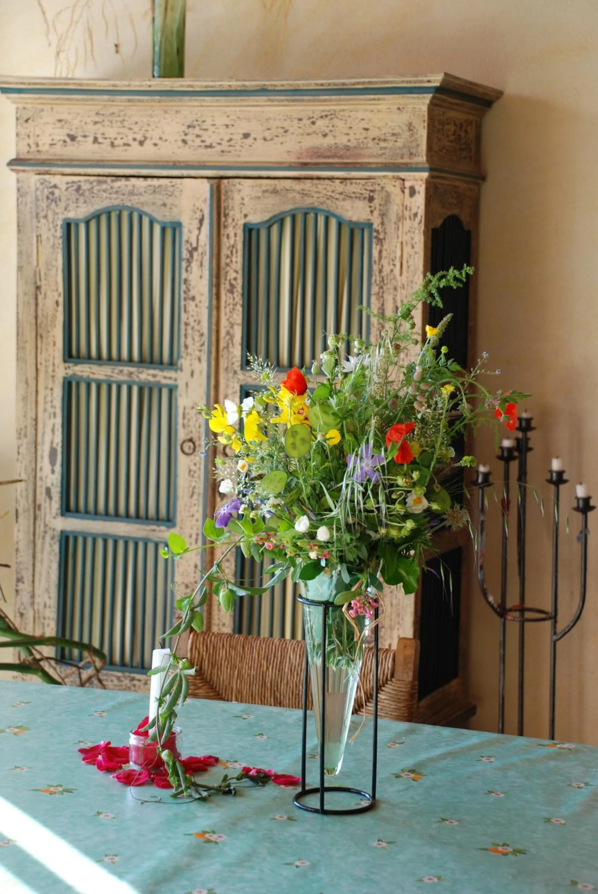 Double Room with Private Bathroom - single occupancy in Mas des Tours Chambre d'hôtes