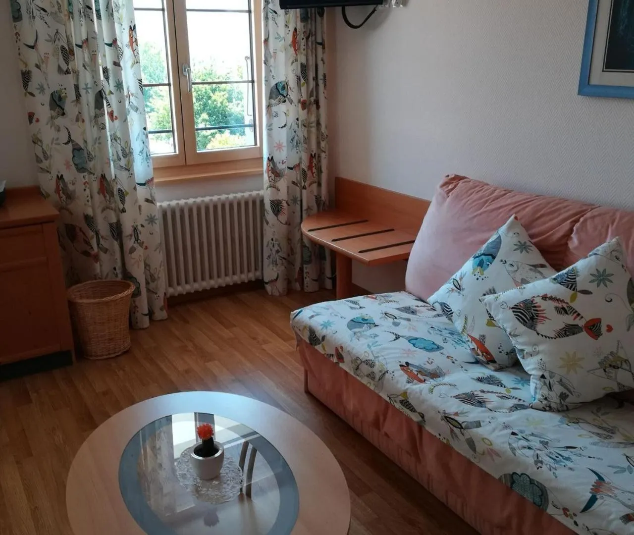 Bed in Hôtel Restaurant le Gruyérien