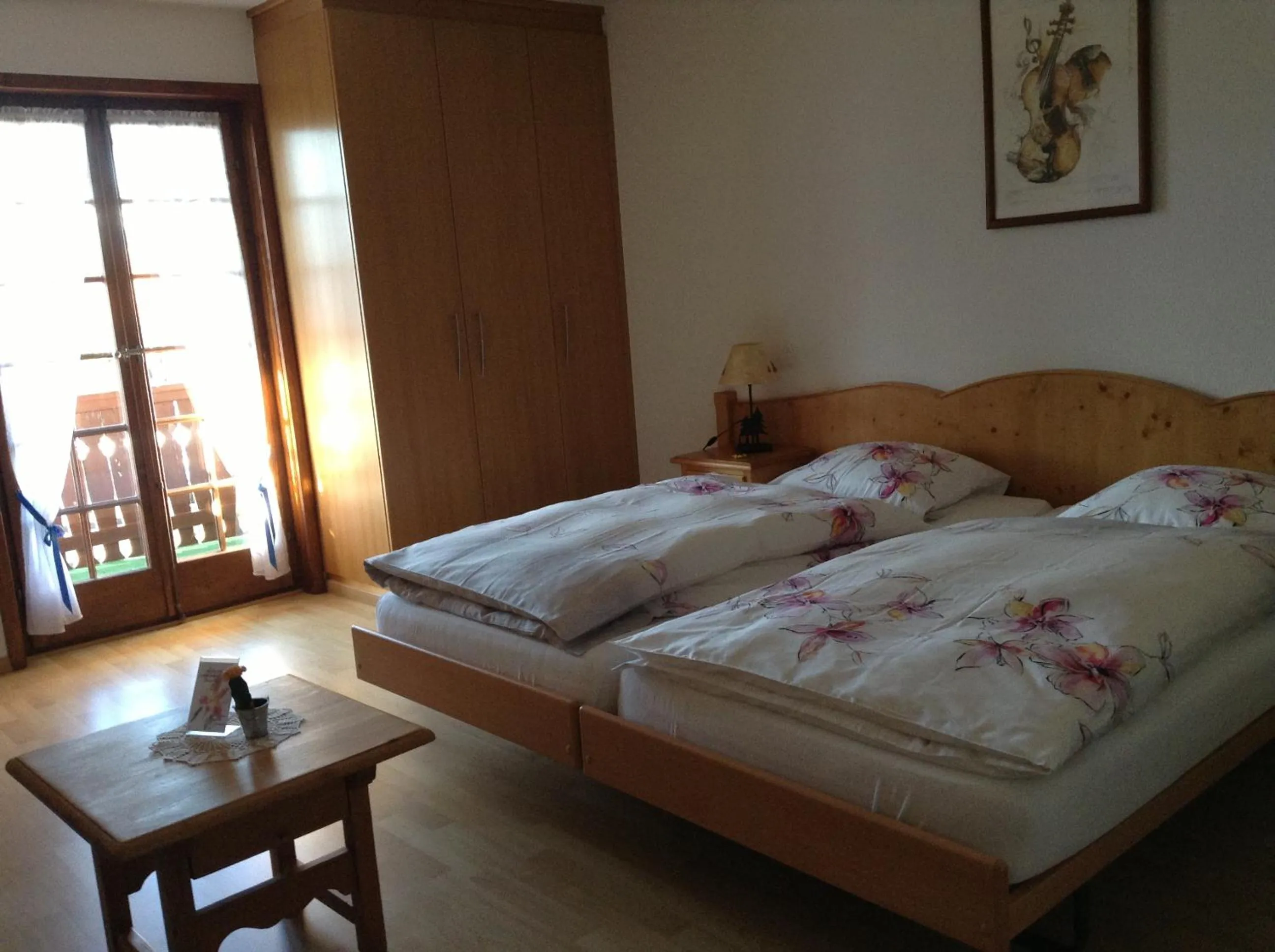 Bed in Hôtel Restaurant le Gruyérien