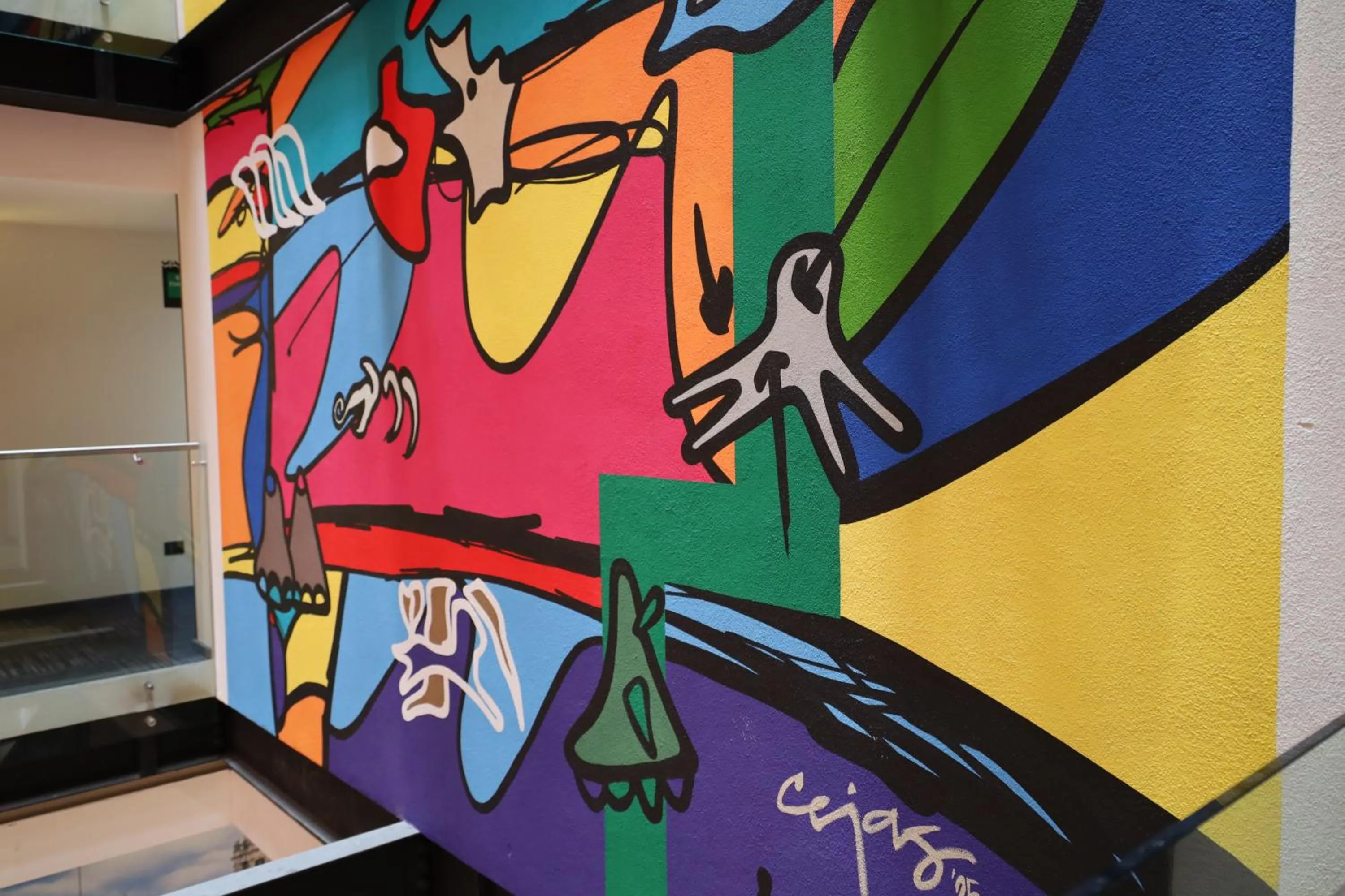 Decorative detail in Hotel Catedral