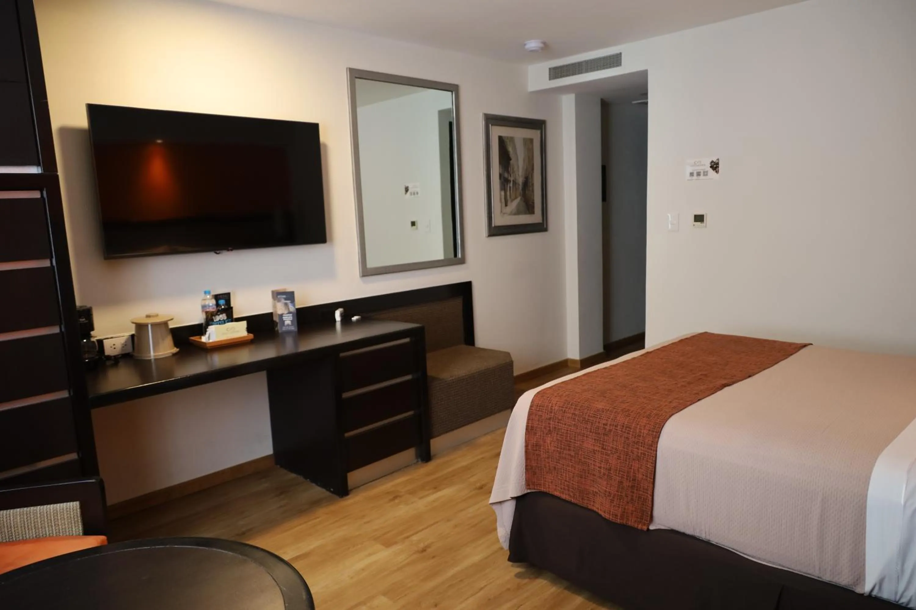 Bed in Hotel Catedral