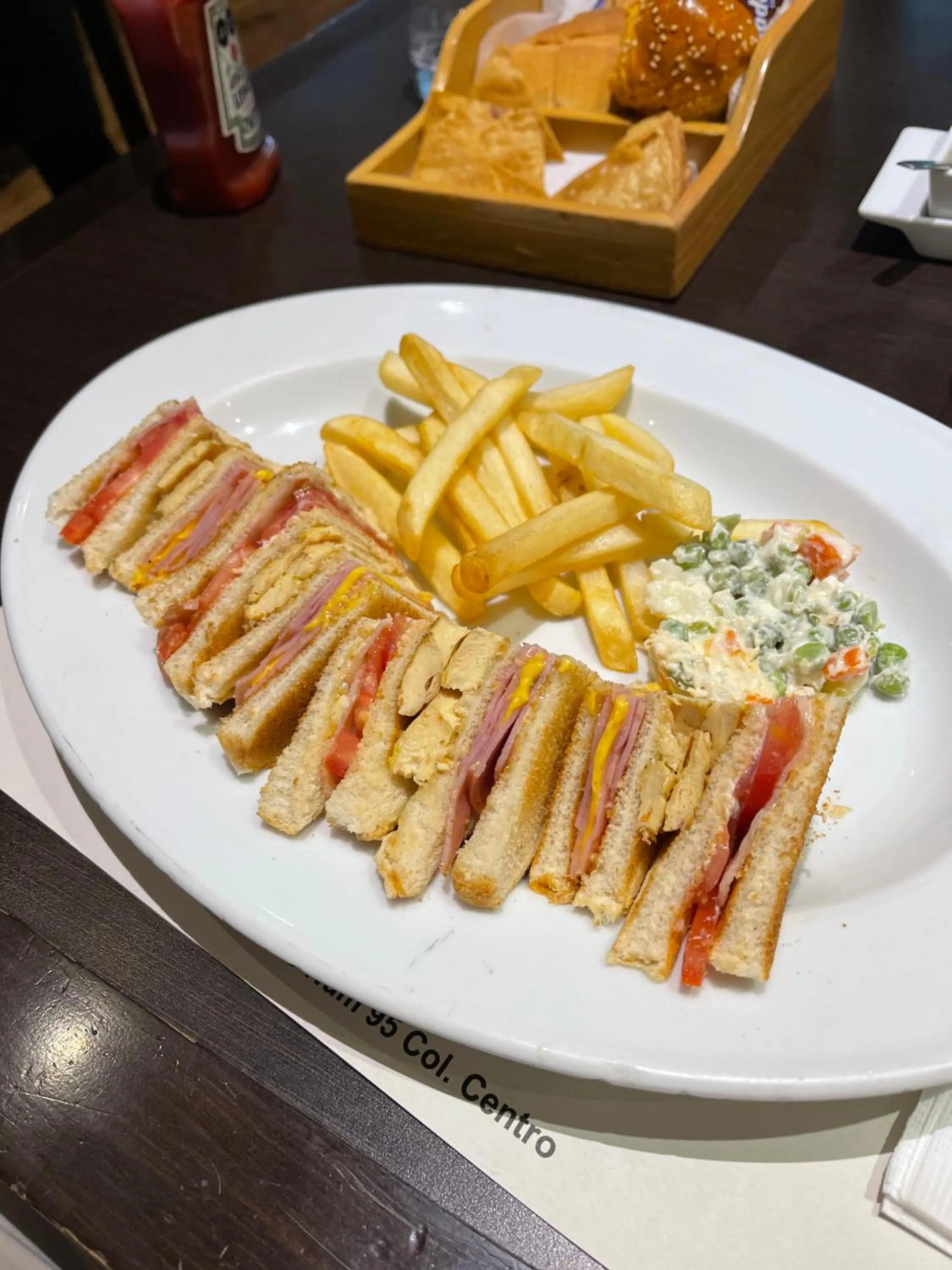 Food in Hotel Catedral