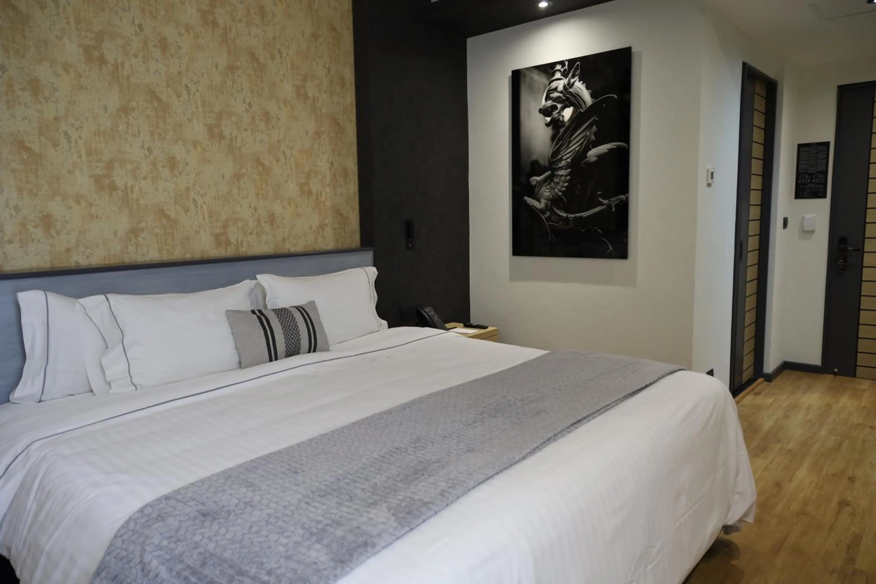 Bed in Hotel Catedral