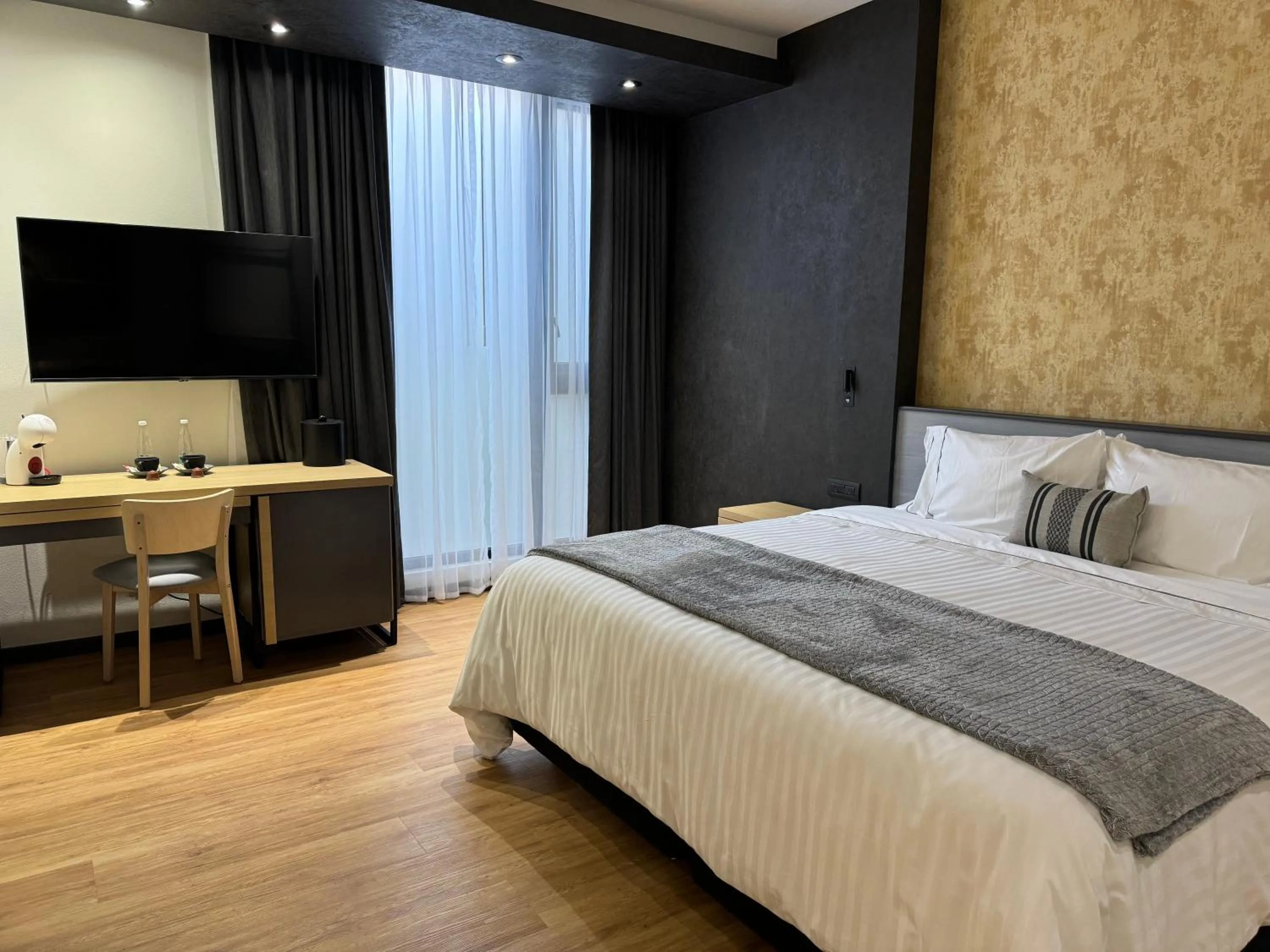 Bed in Hotel Catedral