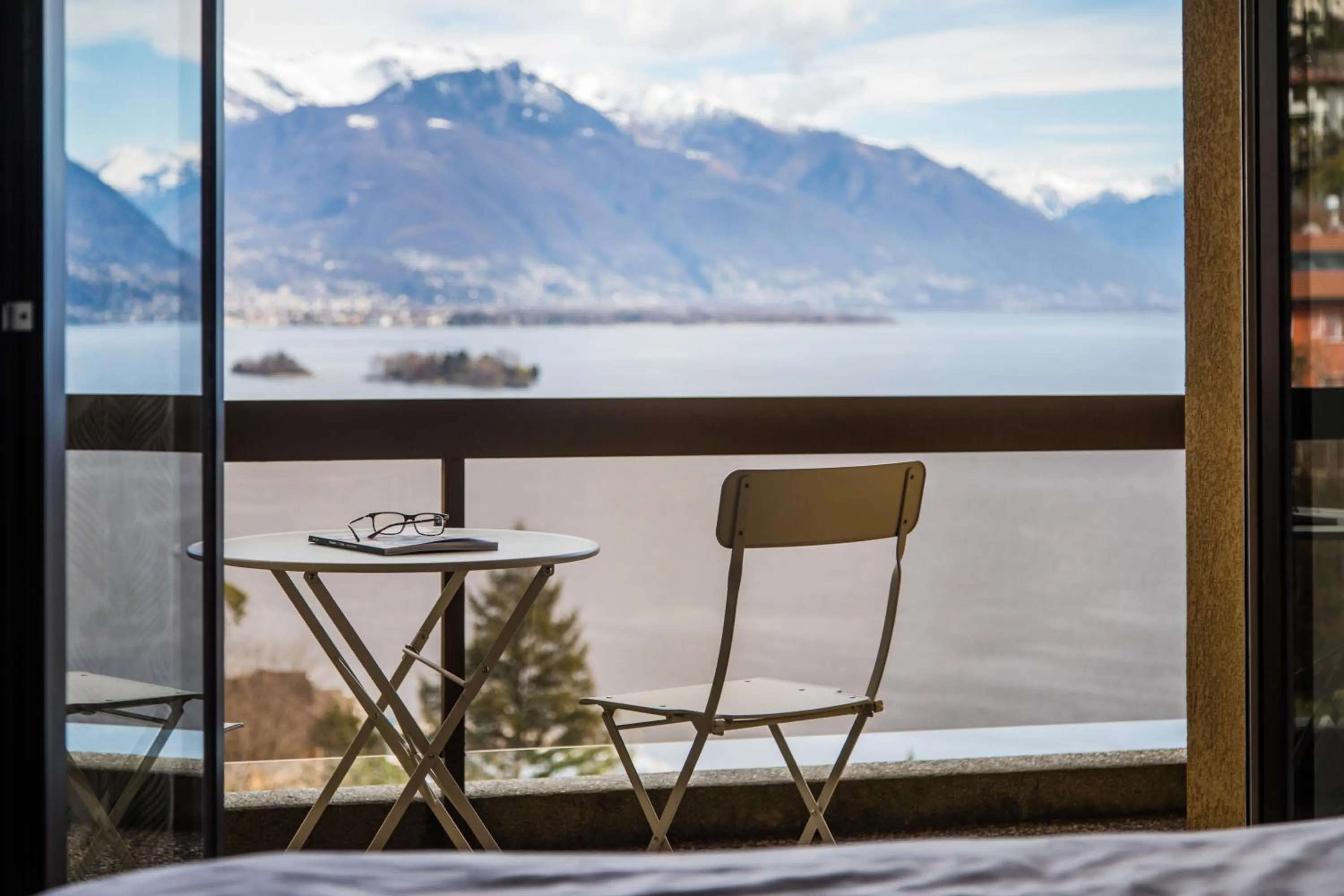 Lake view in Parkhotel Brenscino Brissago