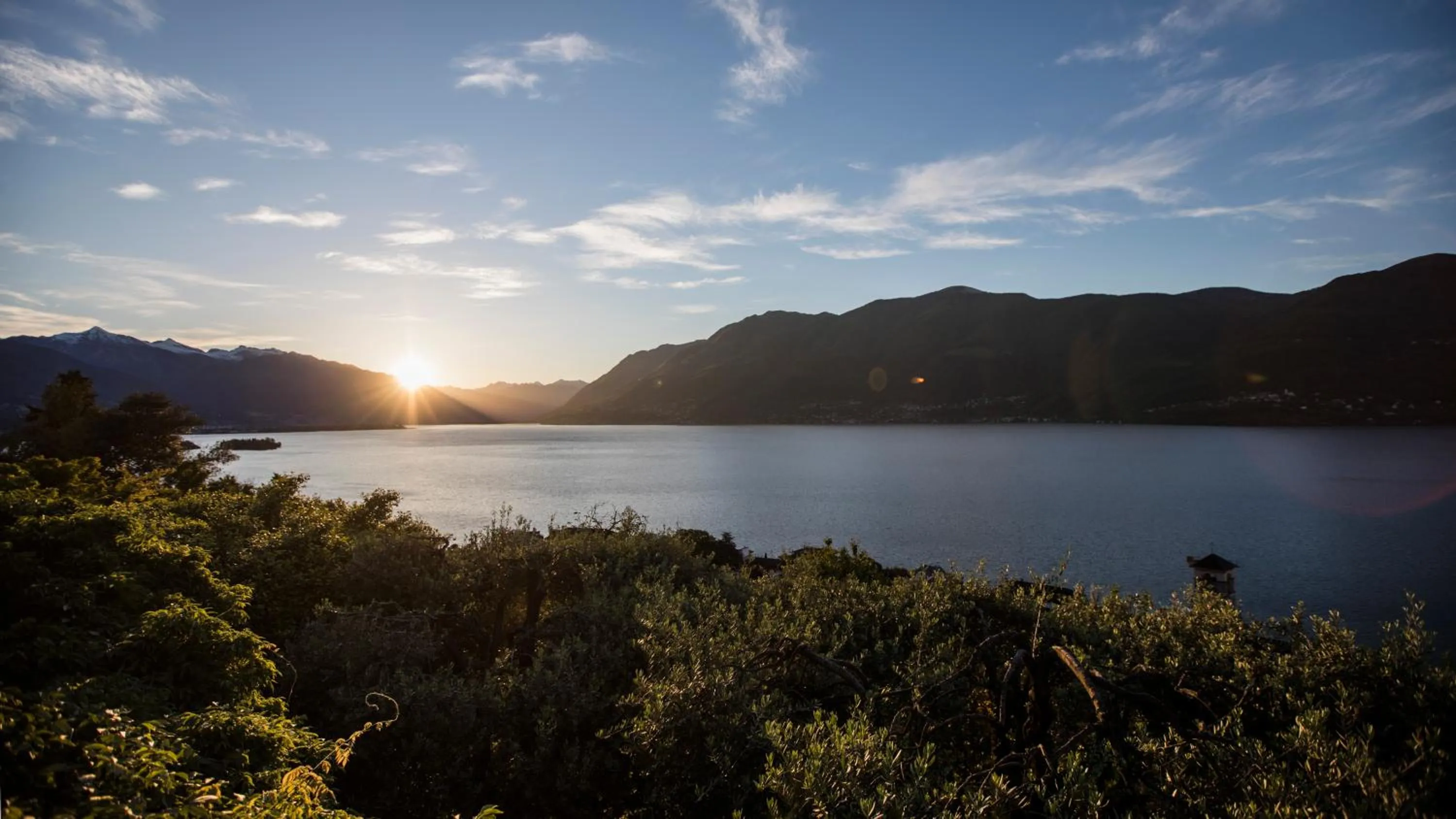 Lake view in Parkhotel Brenscino Brissago