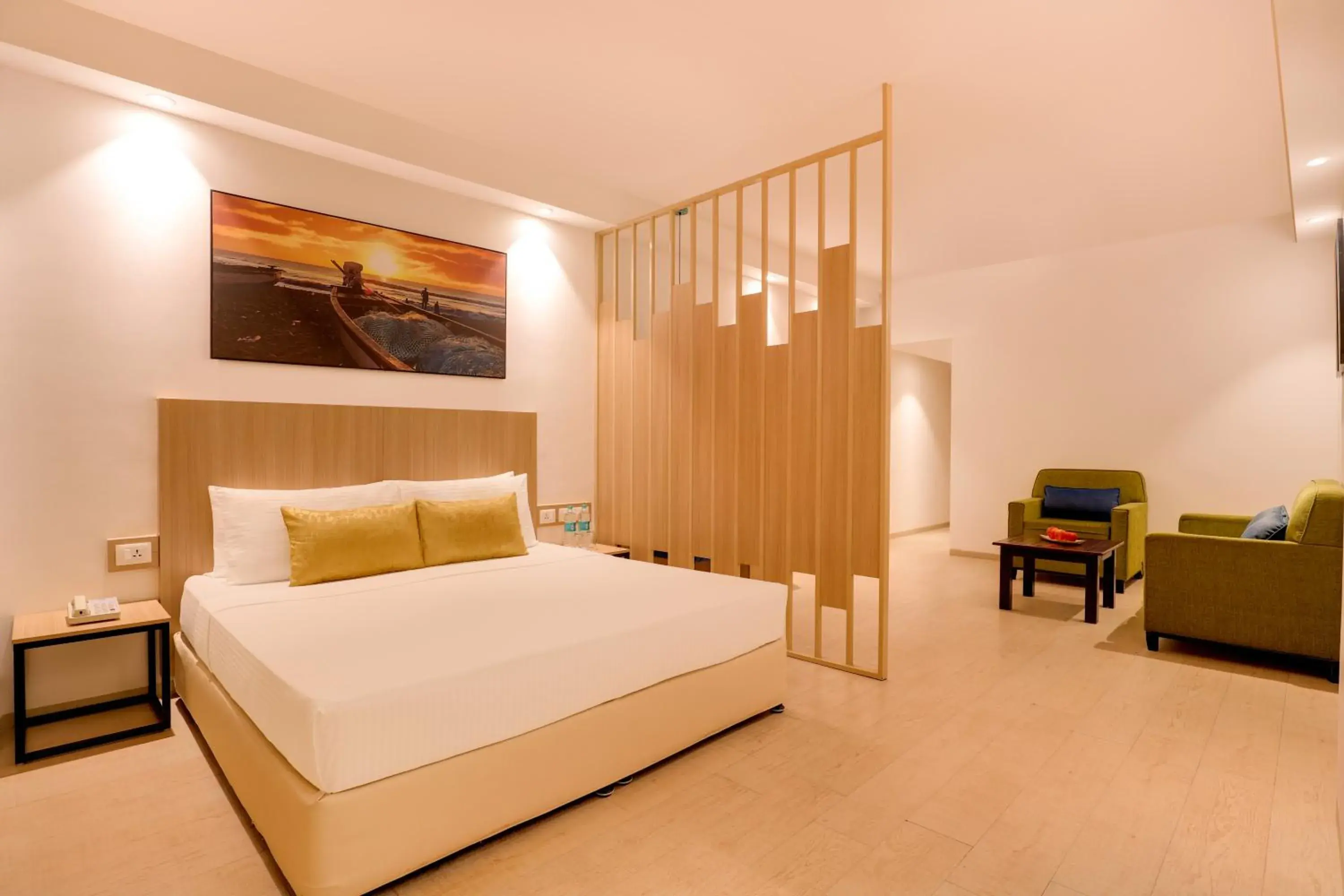 Bed in Keys Prima by Lemon Tree Hotels, Katti-Ma, Chennai Bed in Keys Prima by Lemon Tree Hotels, Katti-Ma, Chennai