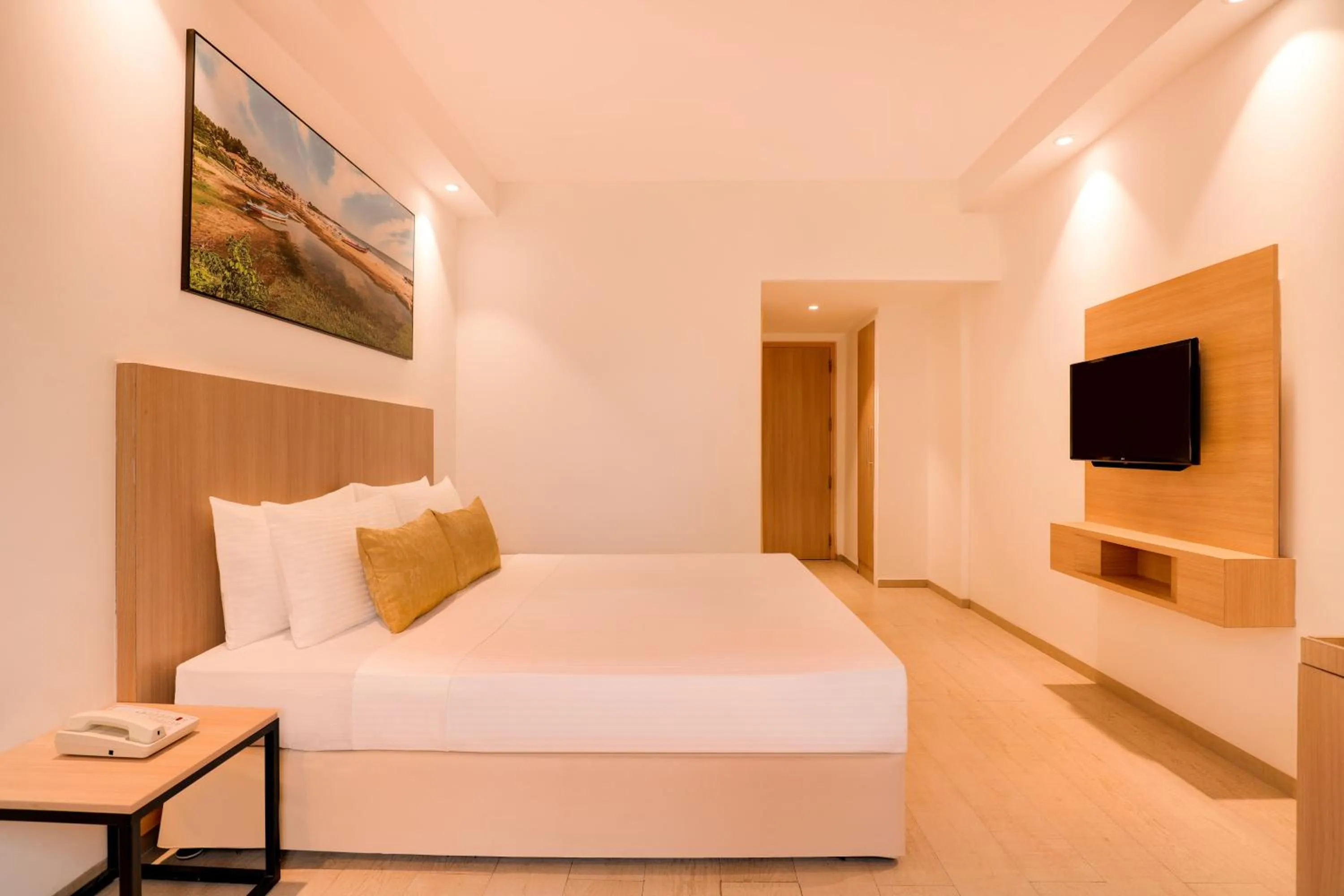 Bedroom, Bed in Keys Prima by Lemon Tree Hotels, Katti-Ma, Chennai