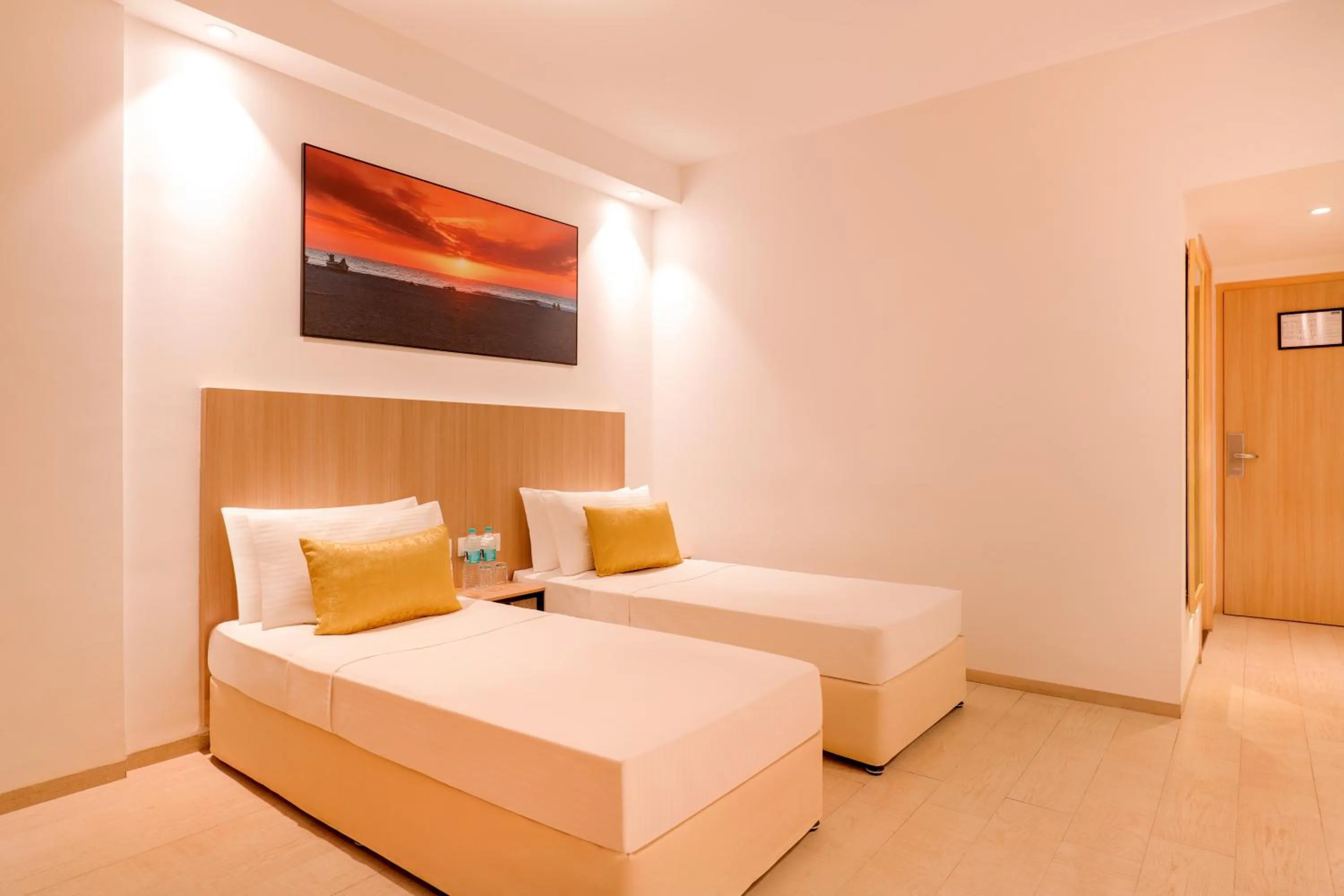 Bedroom, Bed in Keys Prima by Lemon Tree Hotels, Katti-Ma, Chennai