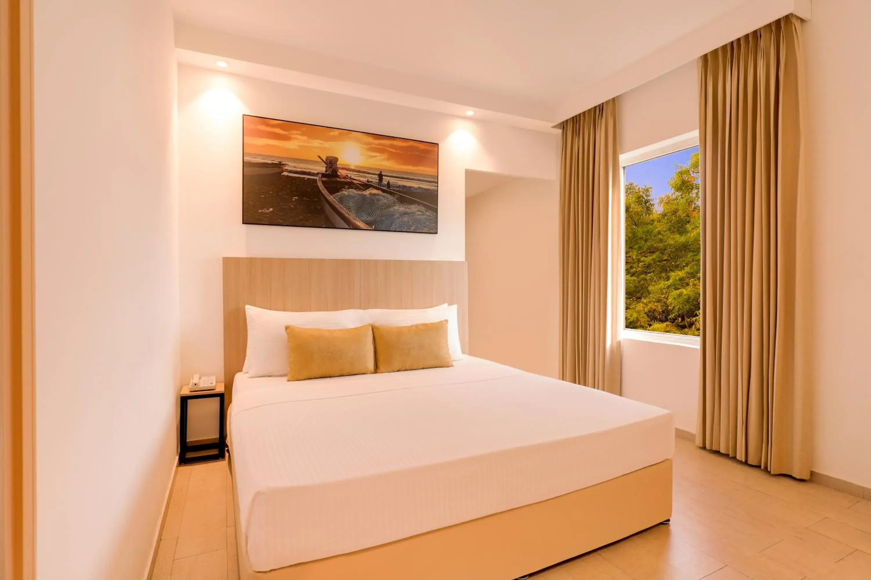 Bed in Keys Prima by Lemon Tree Hotels, Katti-Ma, Chennai Bed in Keys Prima by Lemon Tree Hotels, Katti-Ma, Chennai