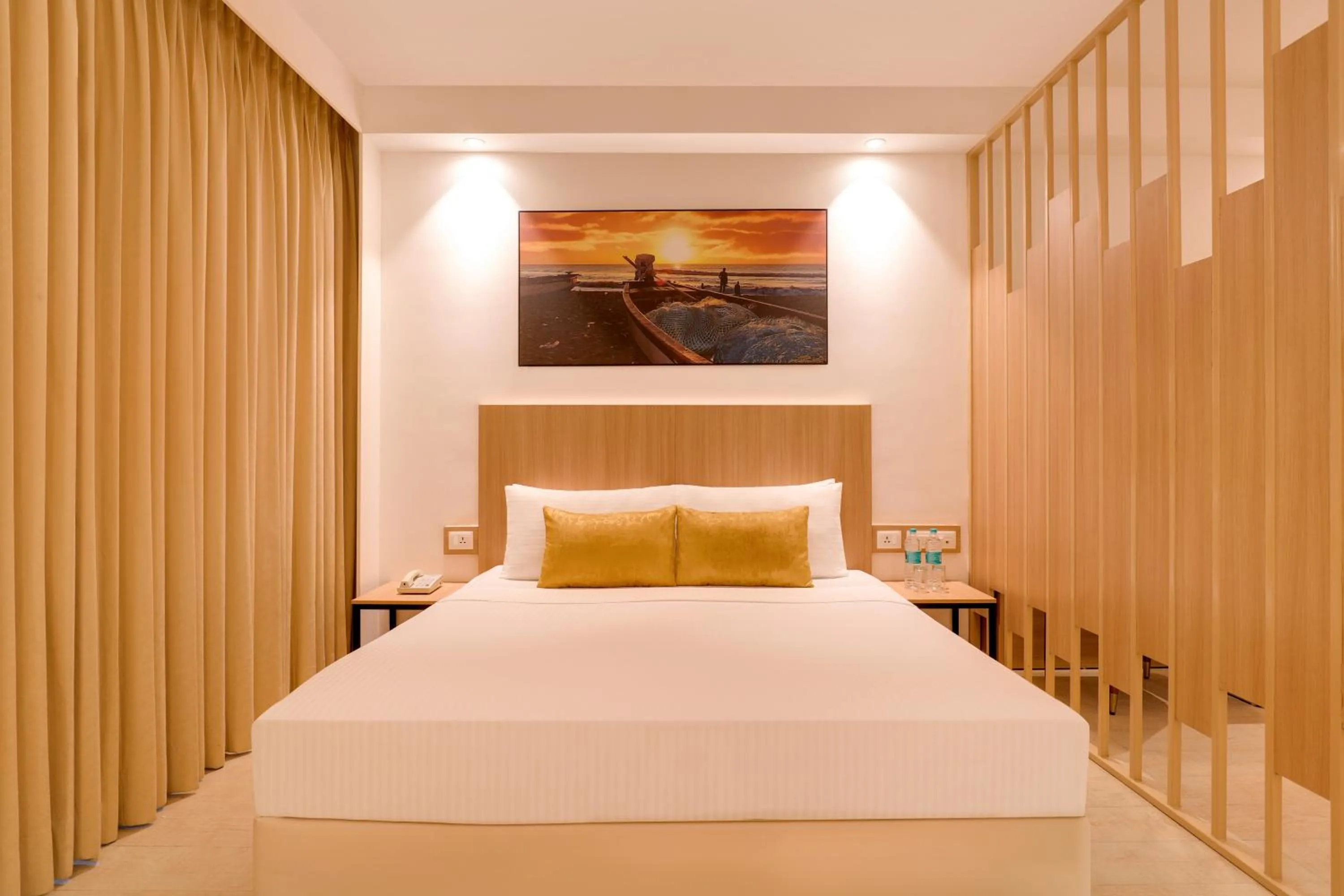 Bedroom, Bed in Keys Prima by Lemon Tree Hotels, Katti-Ma, Chennai