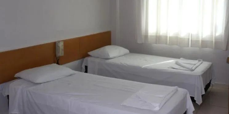 Bed in Hotel Fatti