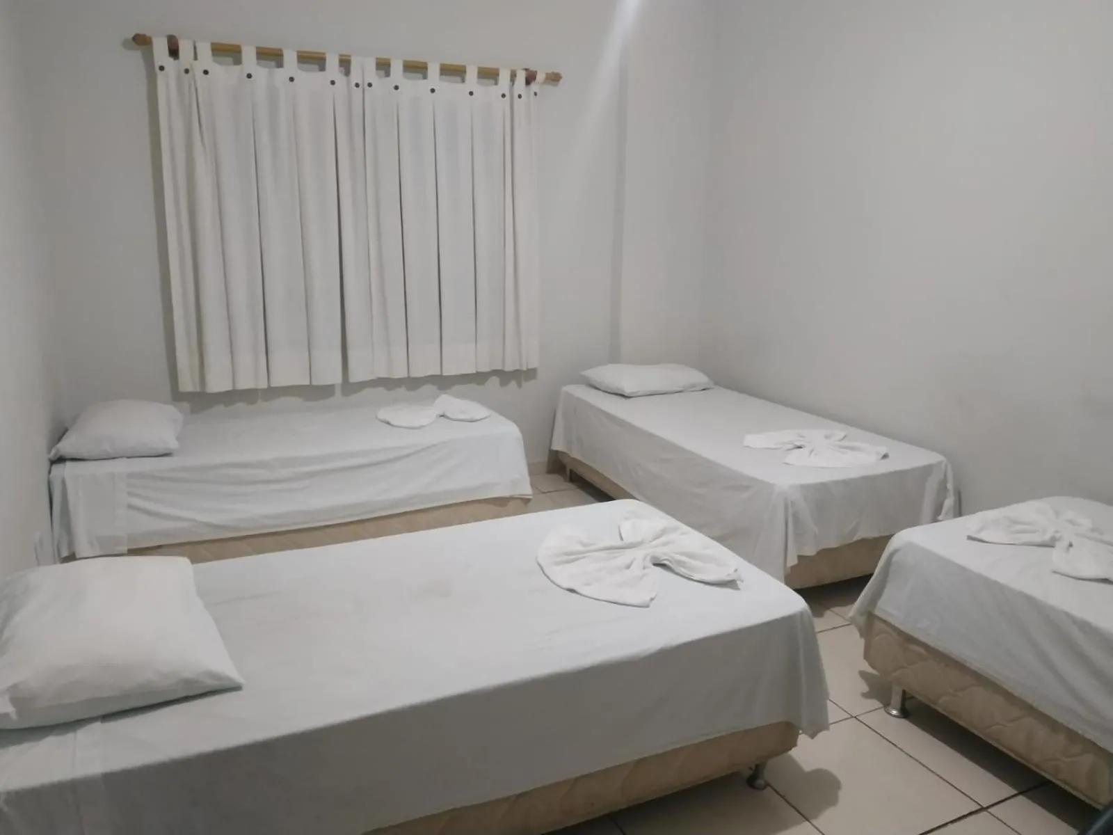 Bed in Hotel Fatti