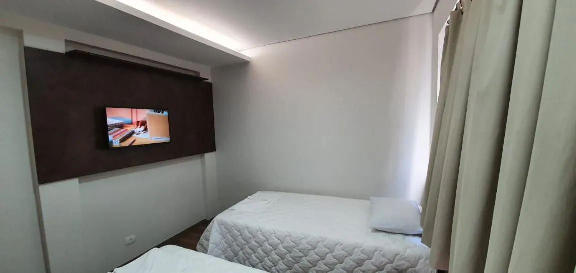 Bed in Hotel Fatti