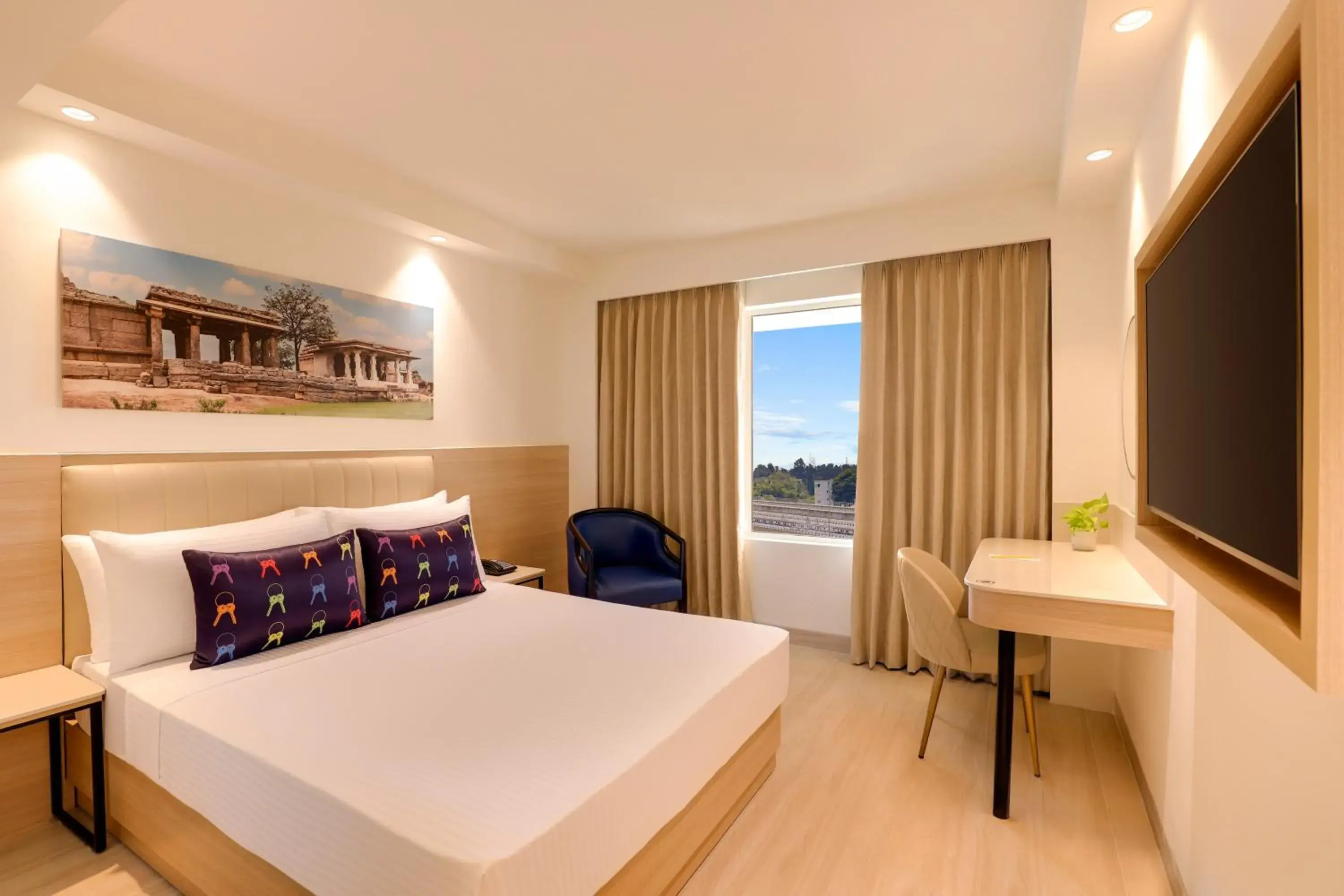 Bed in Keys Select by Lemon Tree Hotels, Hosur Road, Bengaluru Bed in Keys Select by Lemon Tree Hotels, Hosur Road, Bengaluru