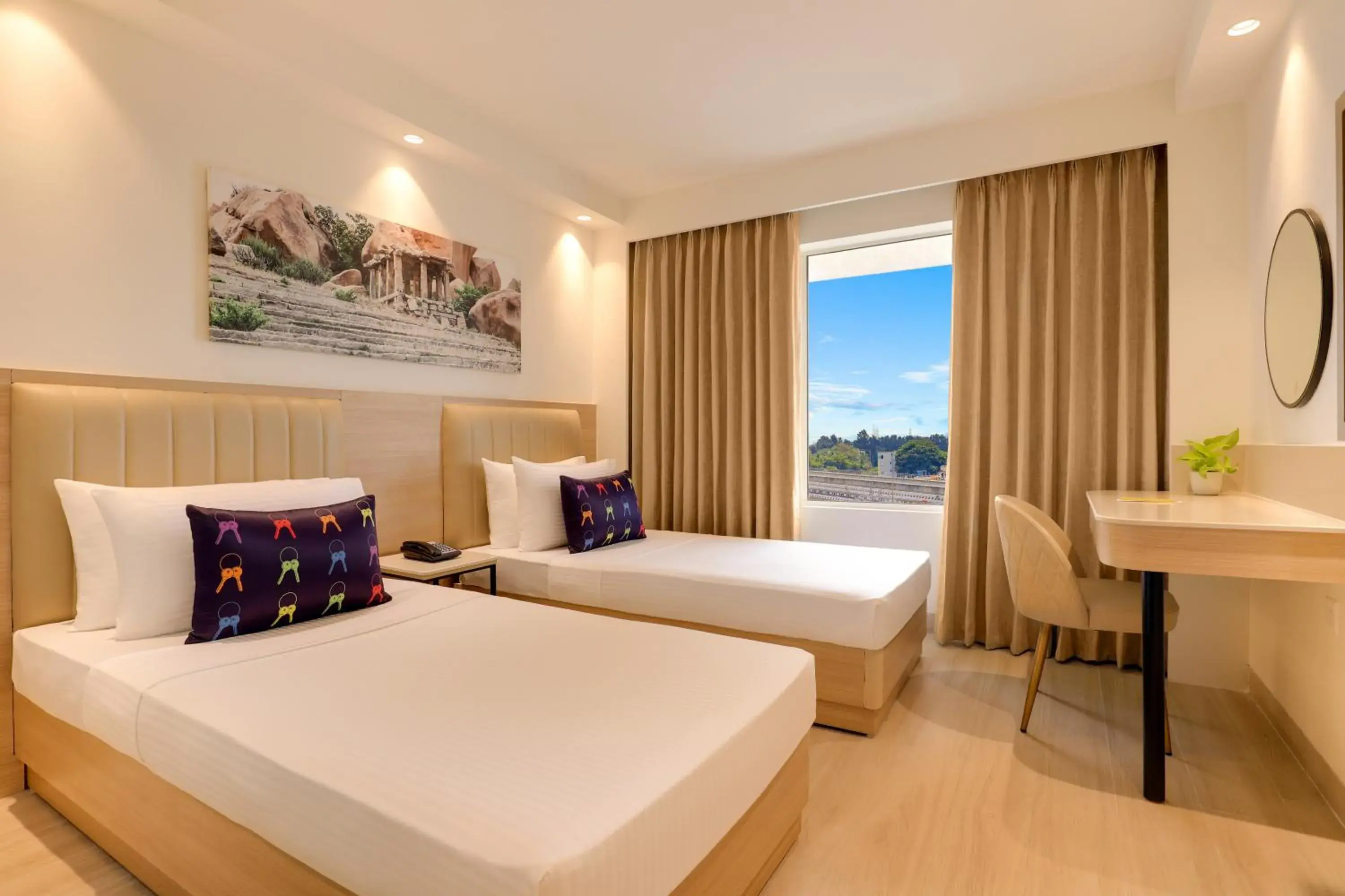 Bed in Keys Select by Lemon Tree Hotels, Hosur Road, Bengaluru Bed in Keys Select by Lemon Tree Hotels, Hosur Road, Bengaluru