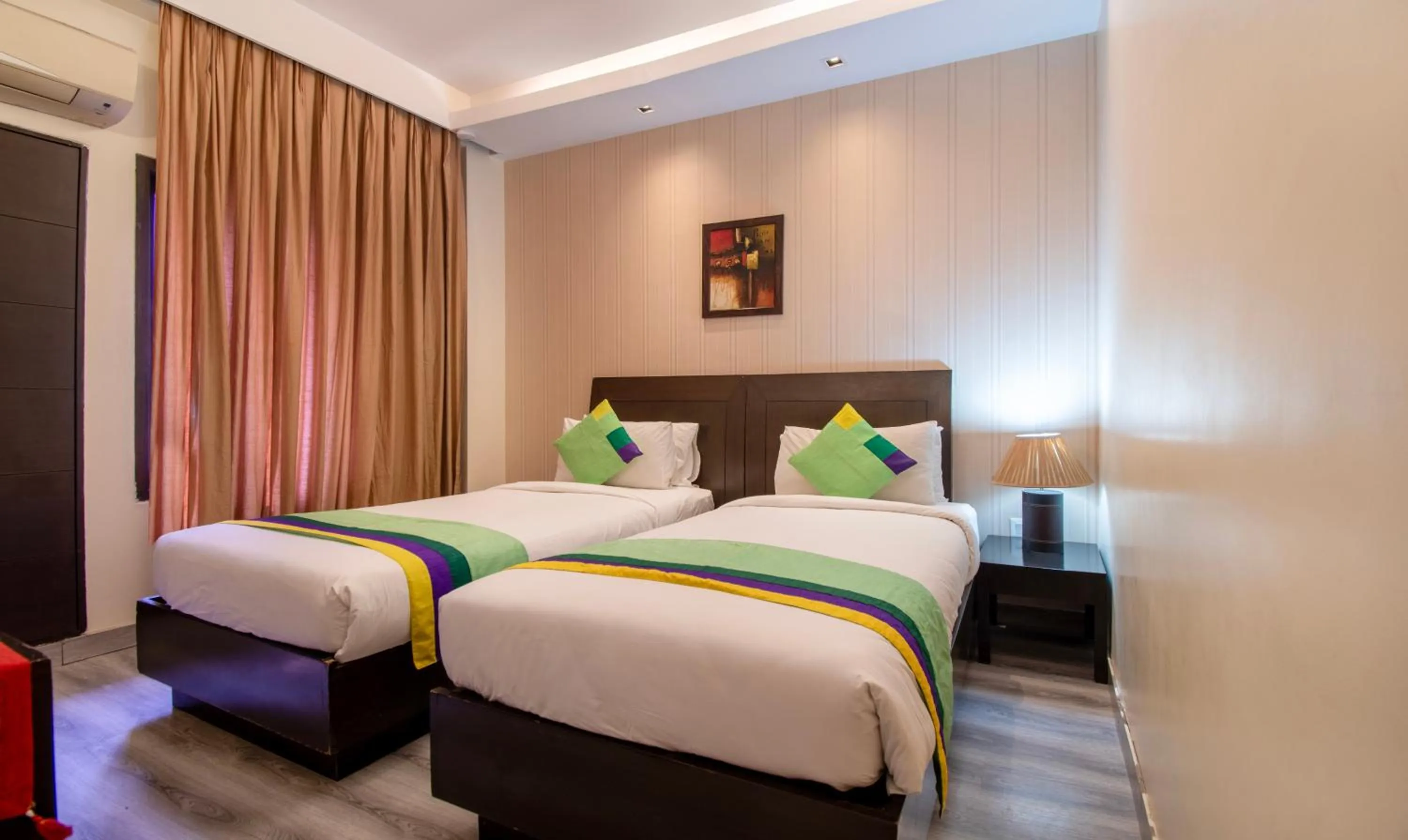 Bedroom, Bed in Treebo Cabana