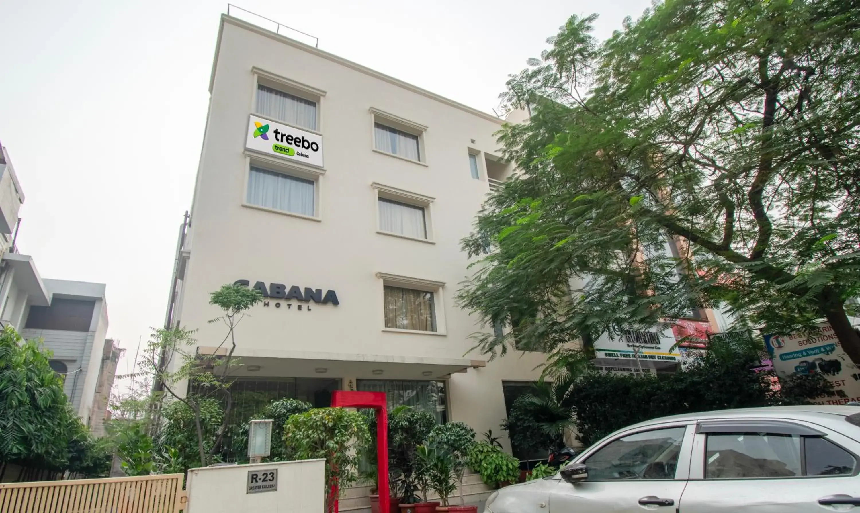 Facade/entrance in Treebo Cabana Facade/entrance in Treebo Cabana