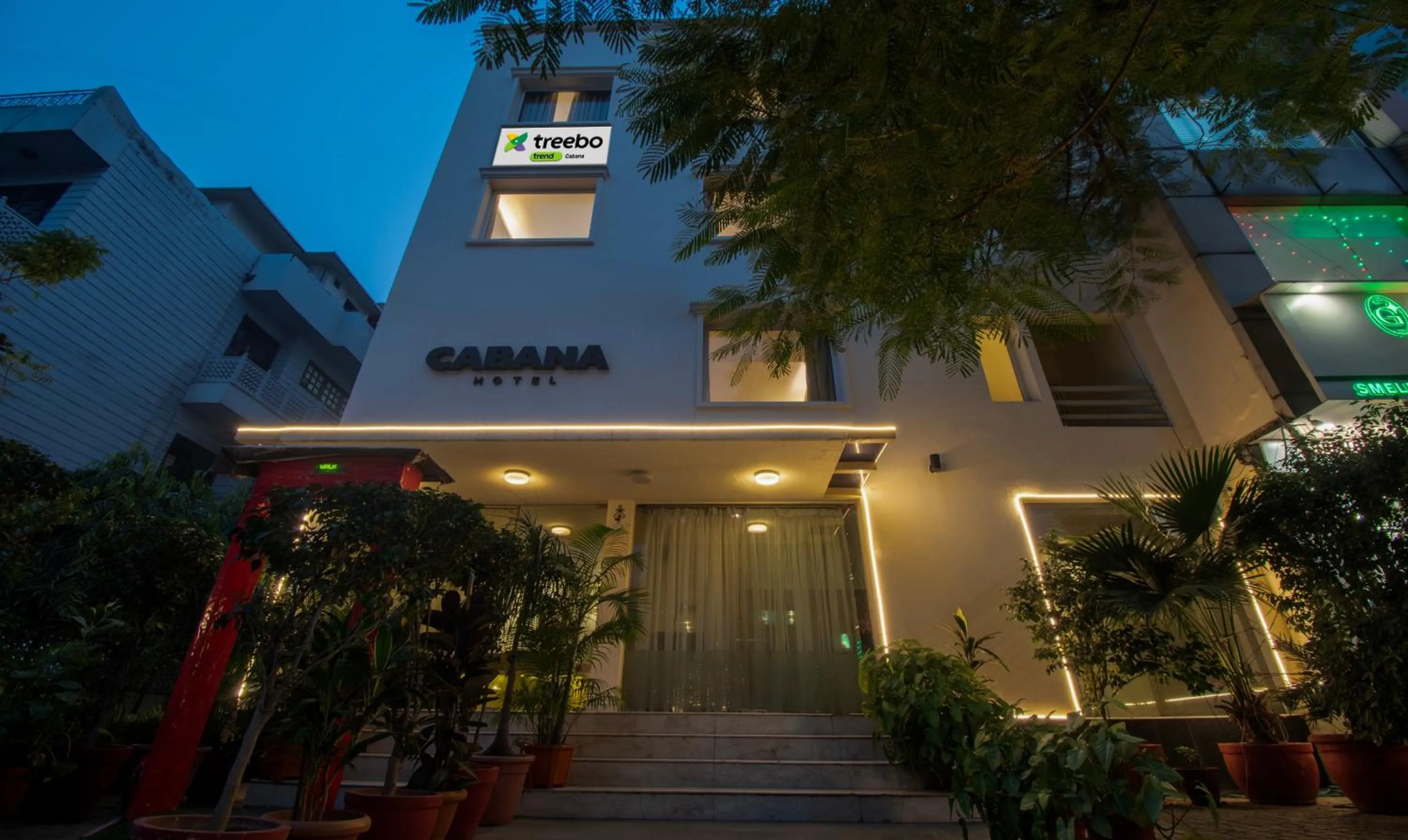 Facade/entrance in Treebo Cabana