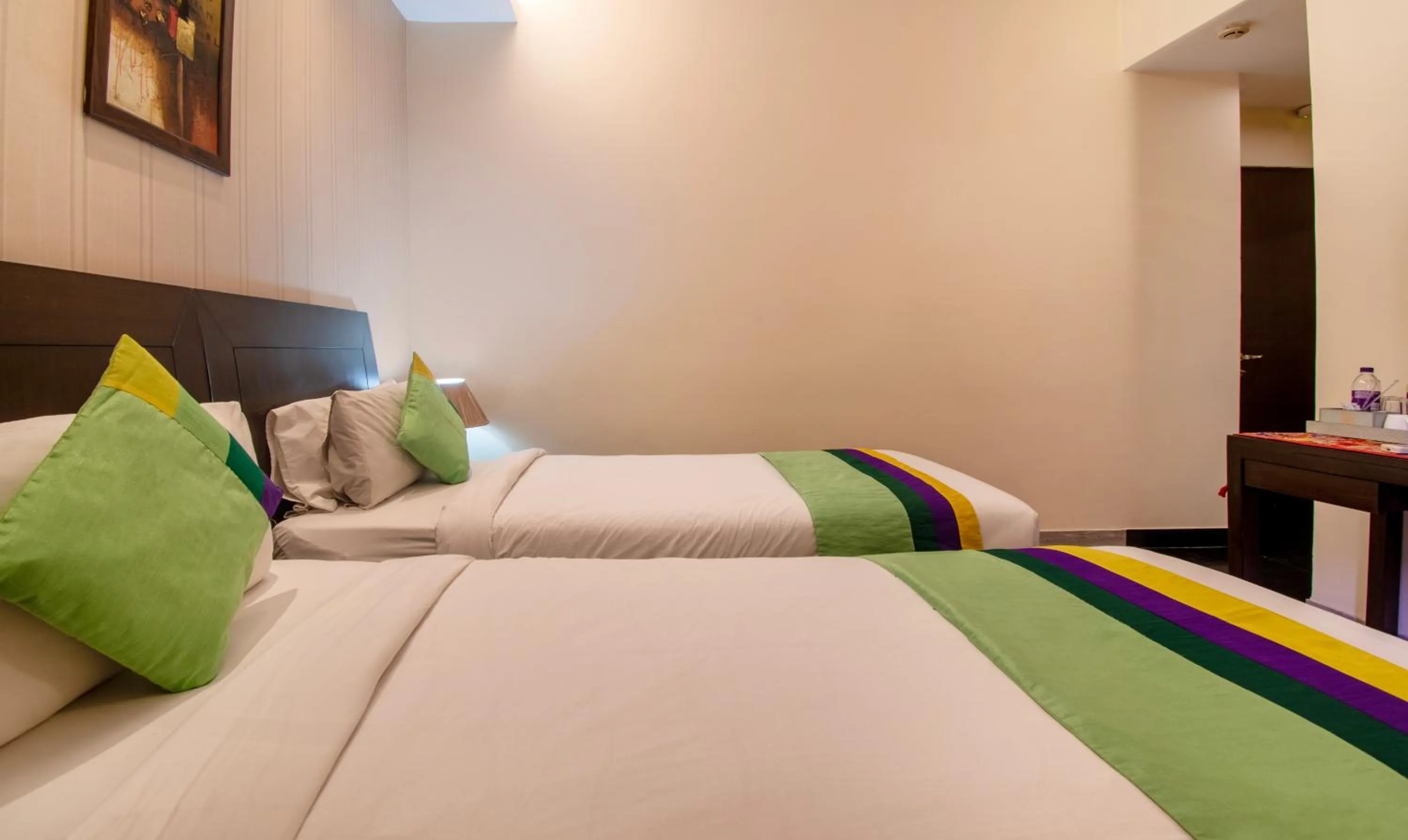 Bedroom, Bed in Treebo Cabana