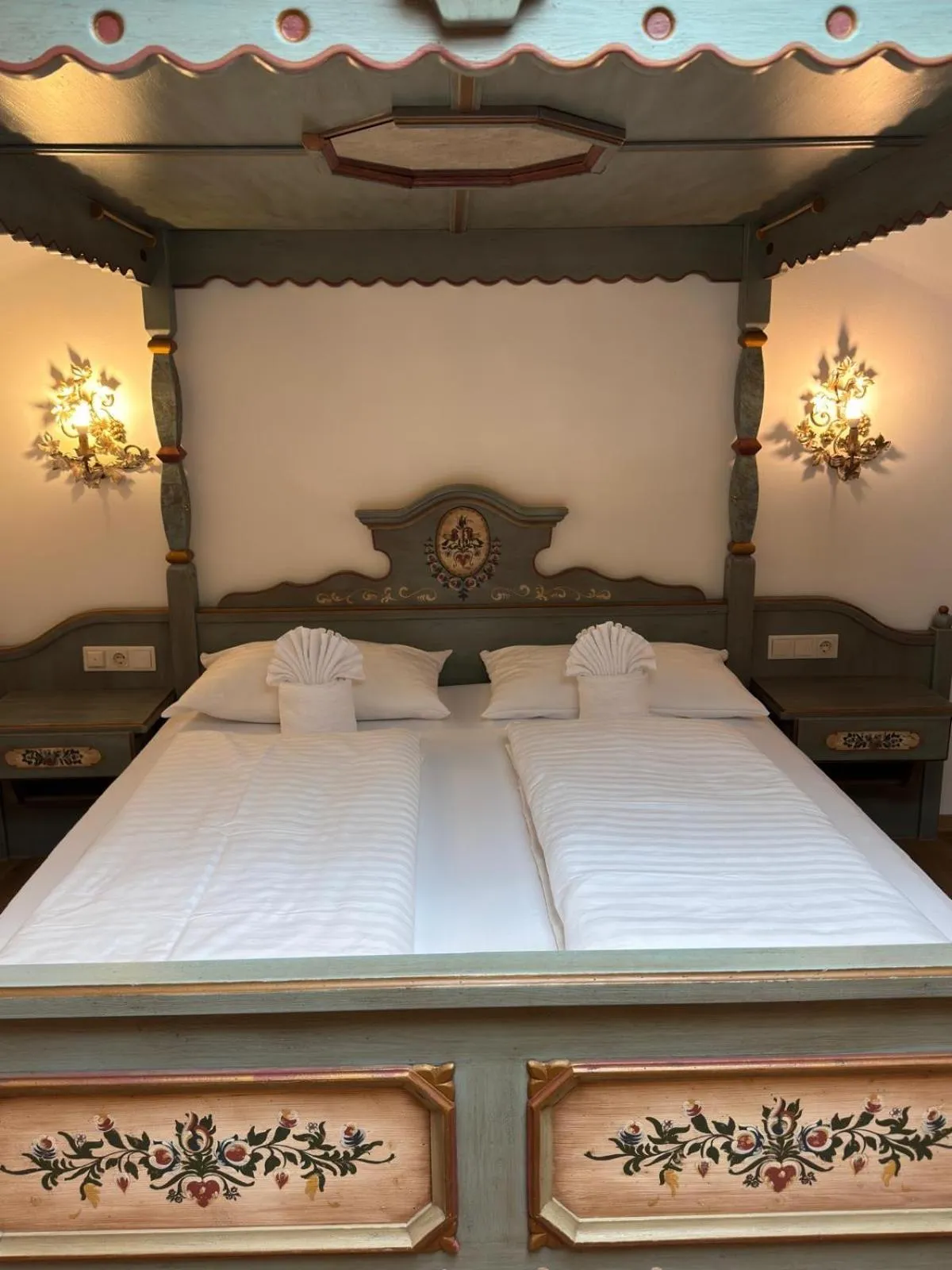 Bed in Tieflehner Hof Pitztalhaus Hotel