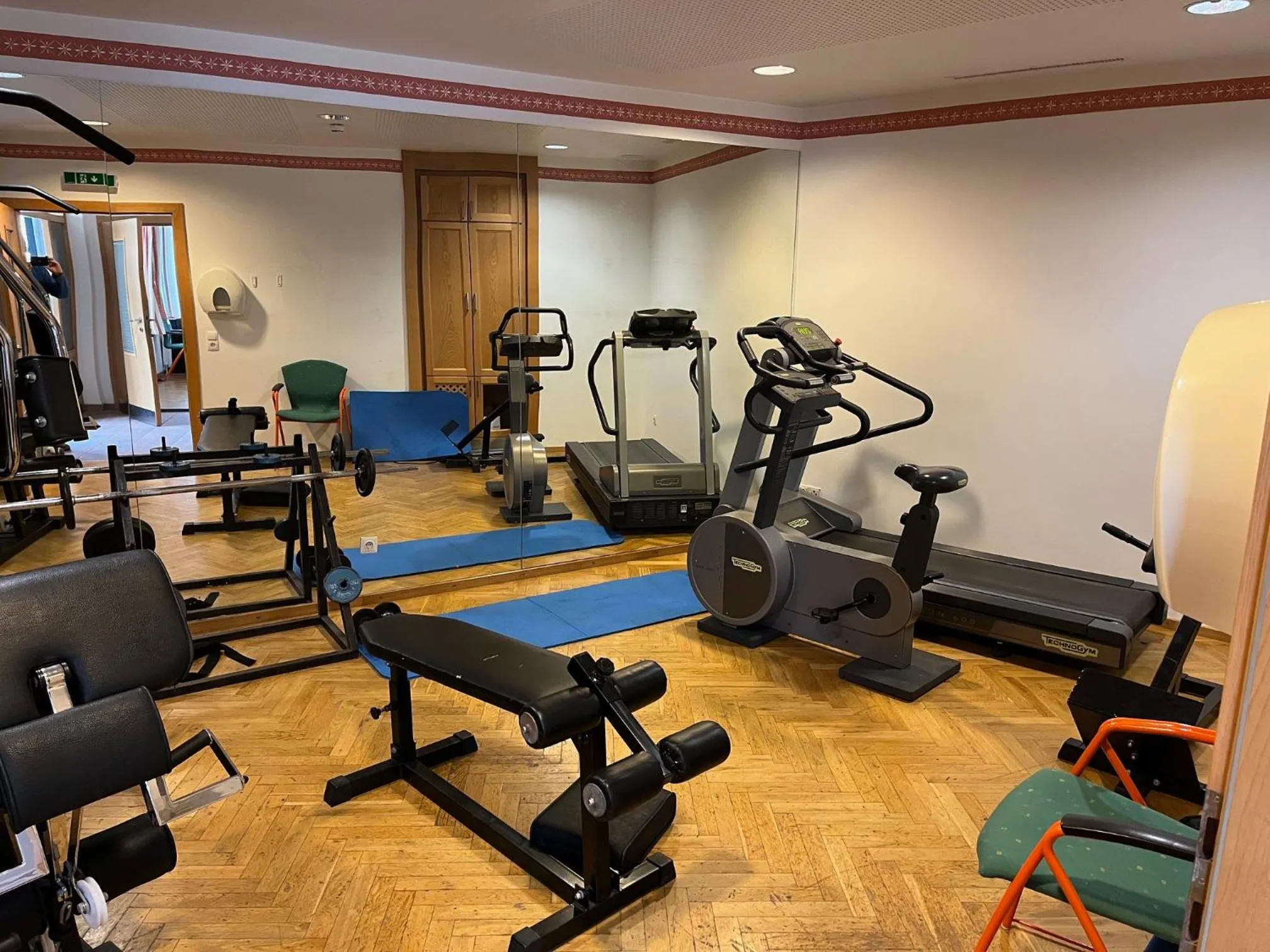 Fitness centre/facilities in Tieflehner Hof Pitztalhaus Hotel