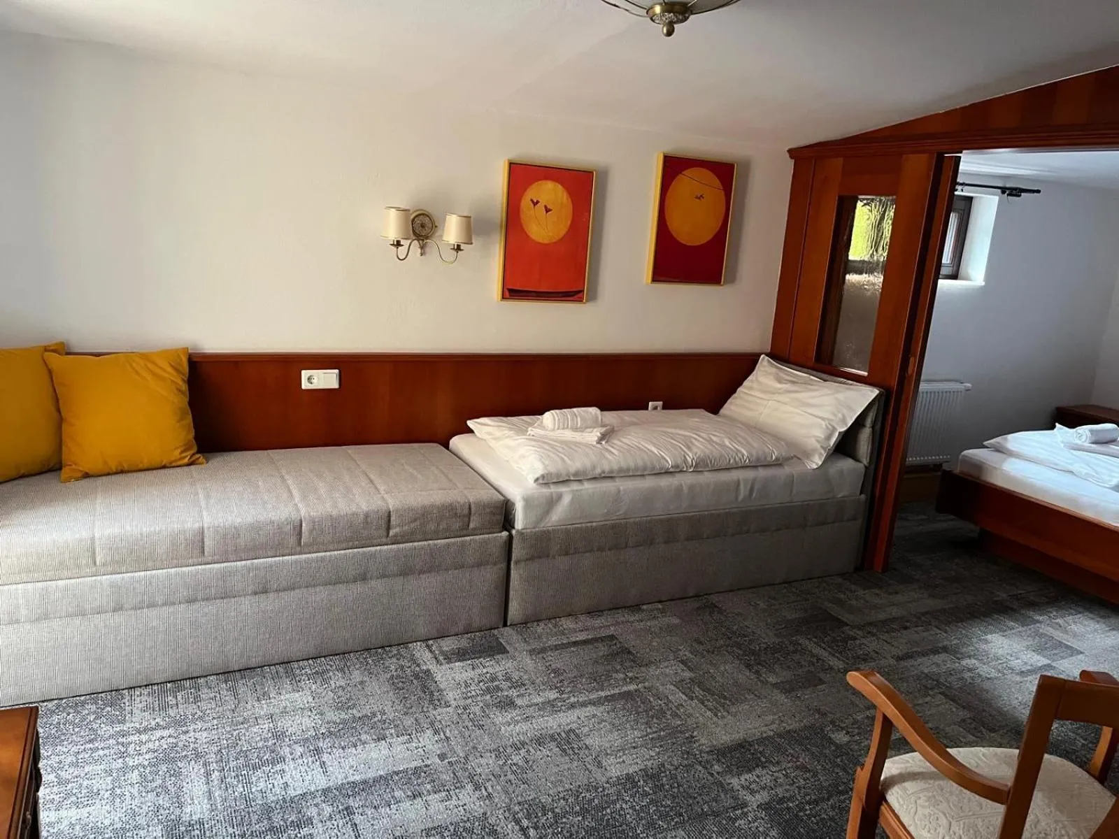 Bed in Tieflehner Hof Pitztalhaus Hotel