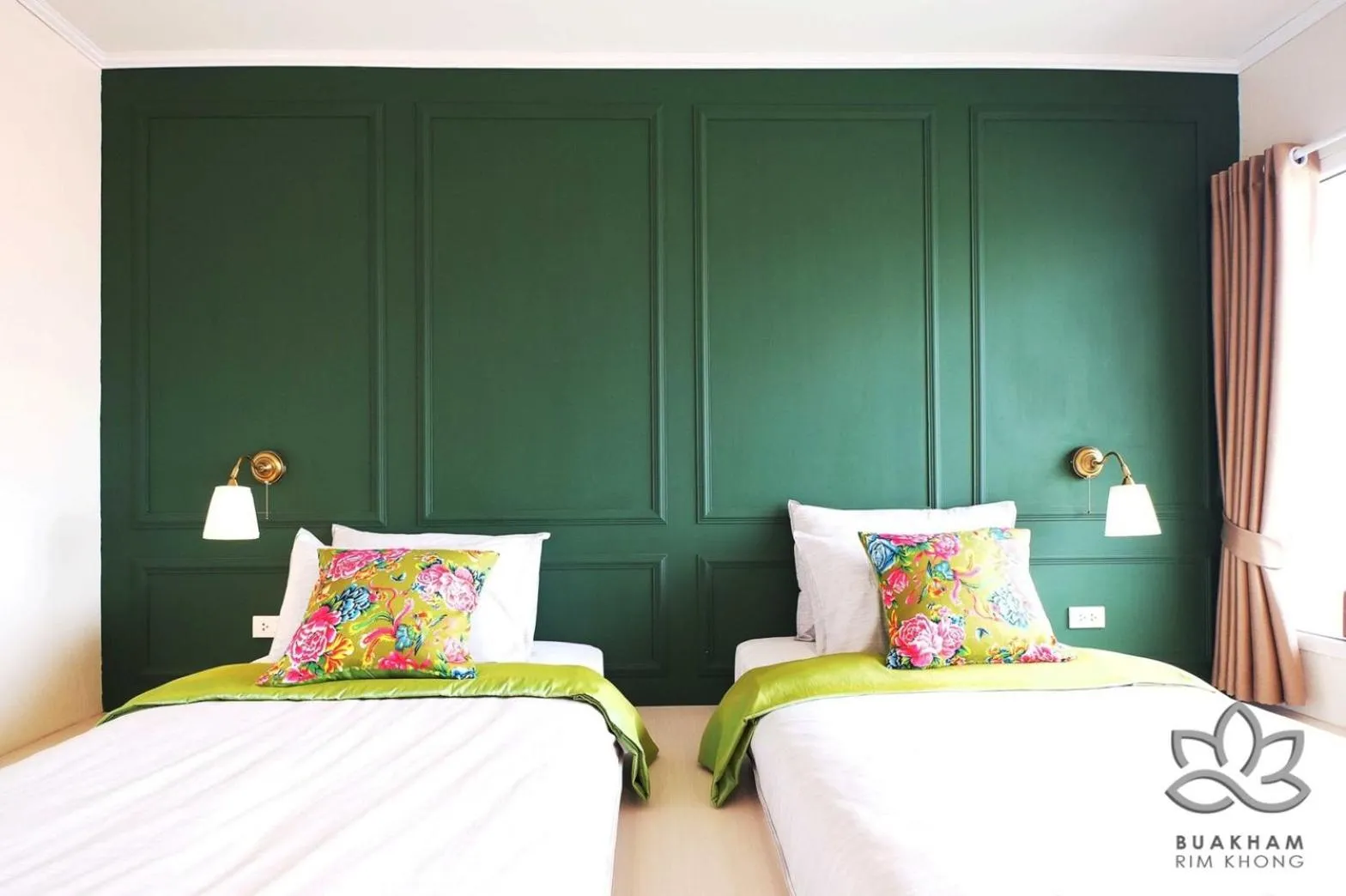 Bed in Buakham Rim Khong บัวคำริมโขง