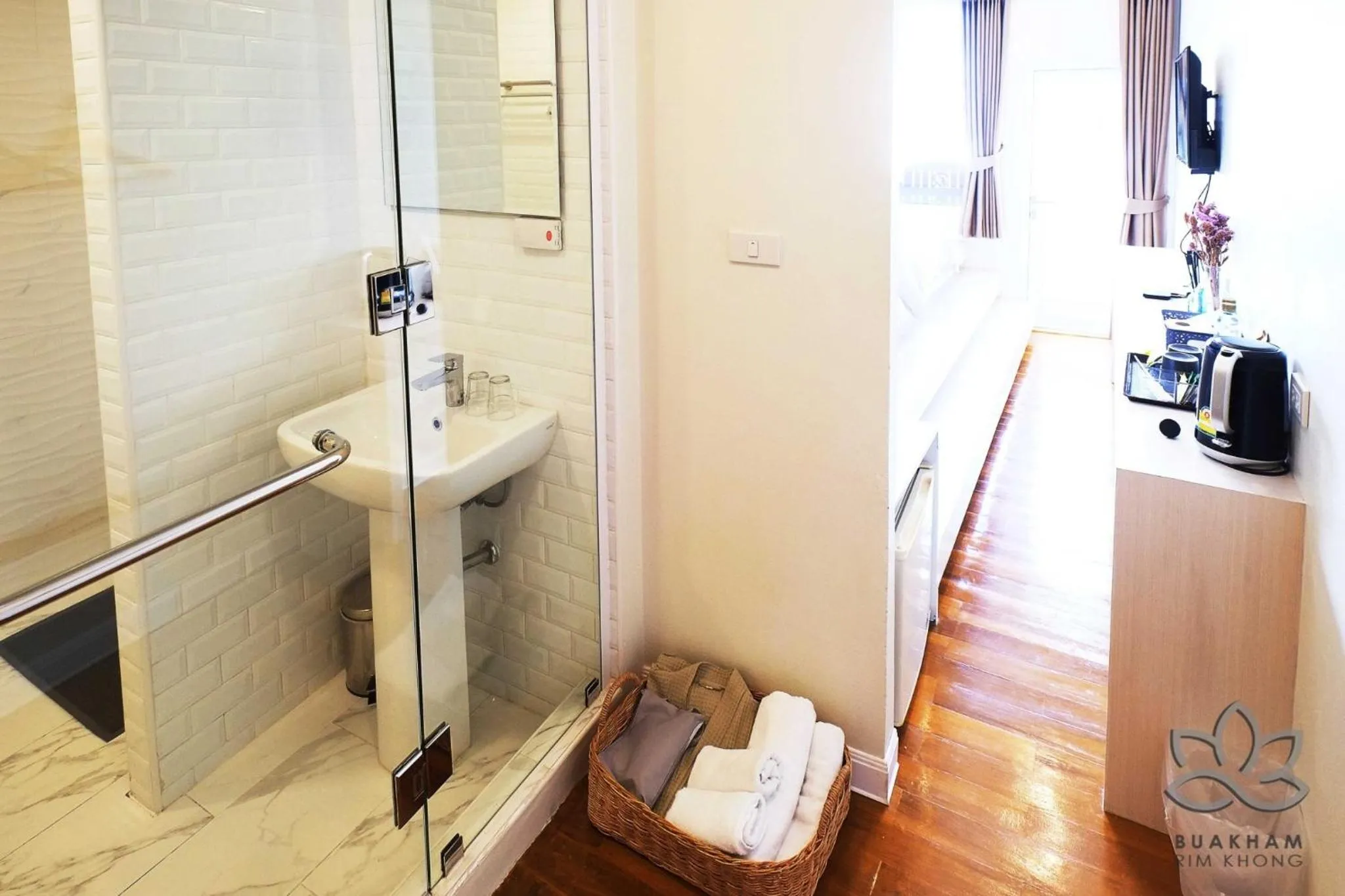 Bathroom in Buakham Rim Khong บัวคำริมโขง