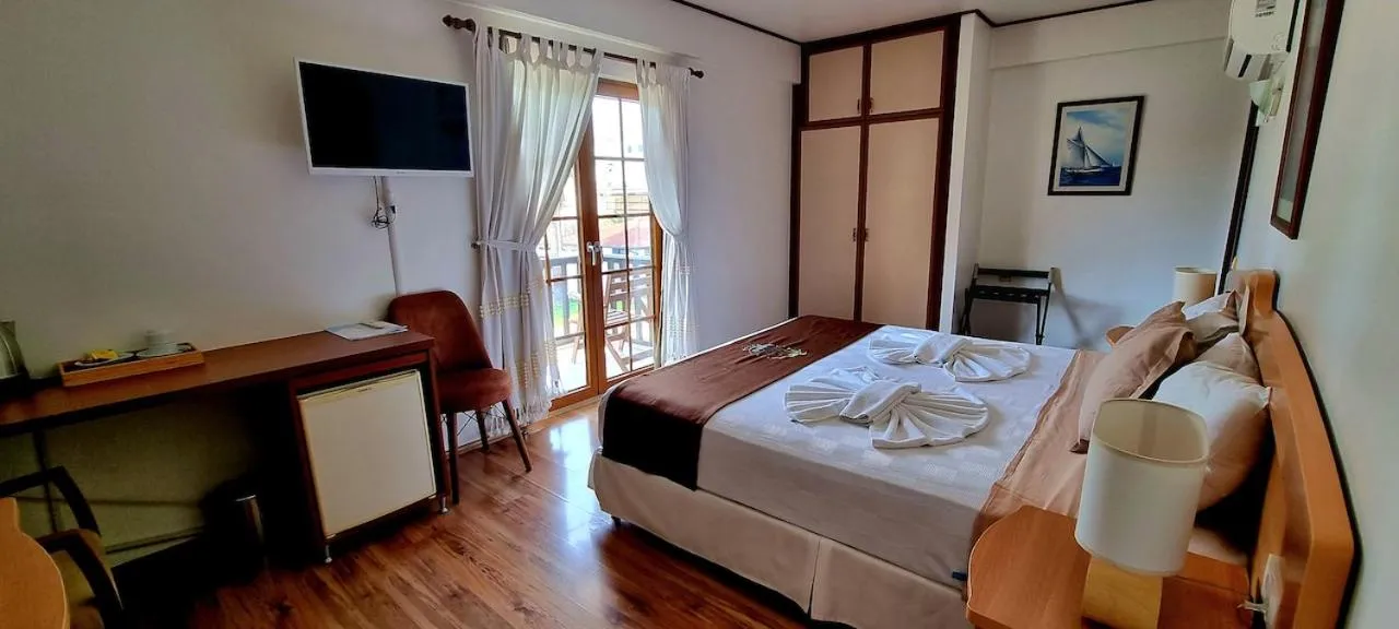 Bed in Efe Hotel Gocek