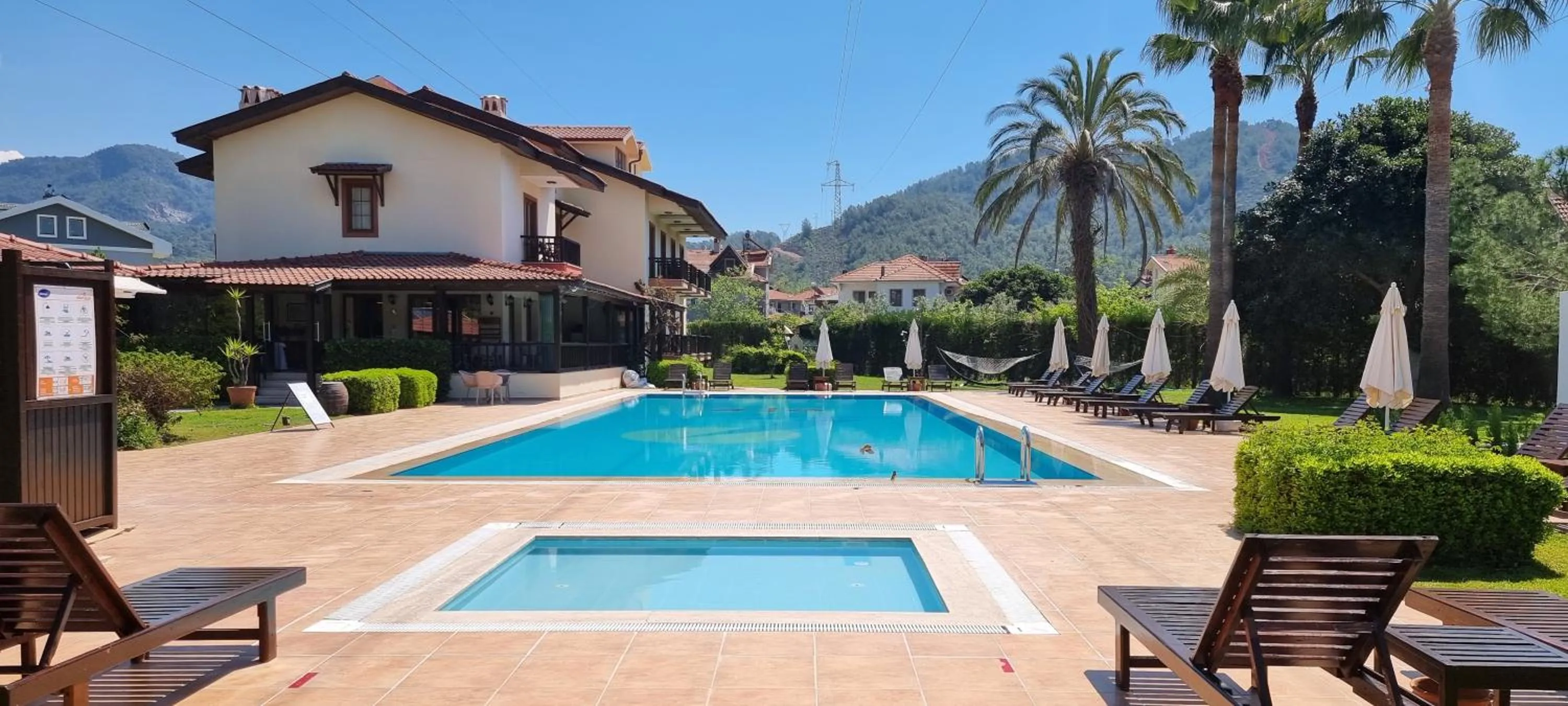 Swimming pool in Efe Hotel Gocek