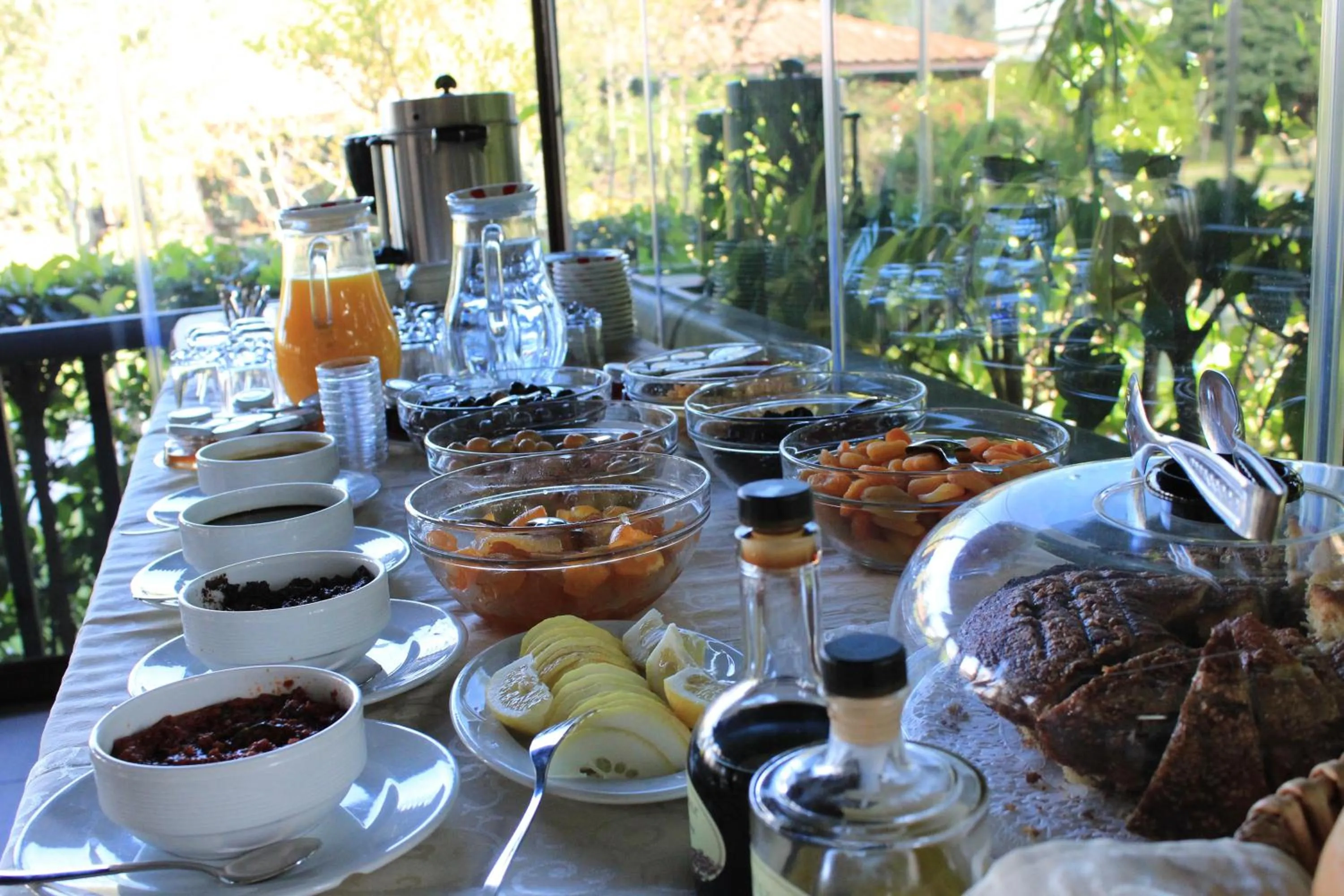 Continental breakfast in Efe Hotel Gocek