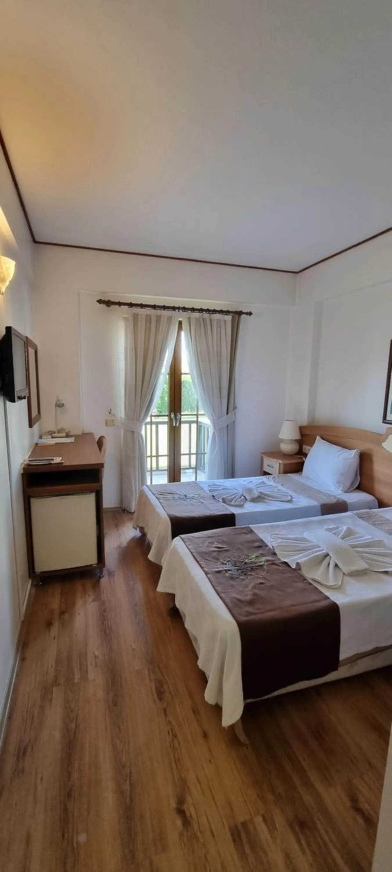 Bed in Efe Hotel Gocek