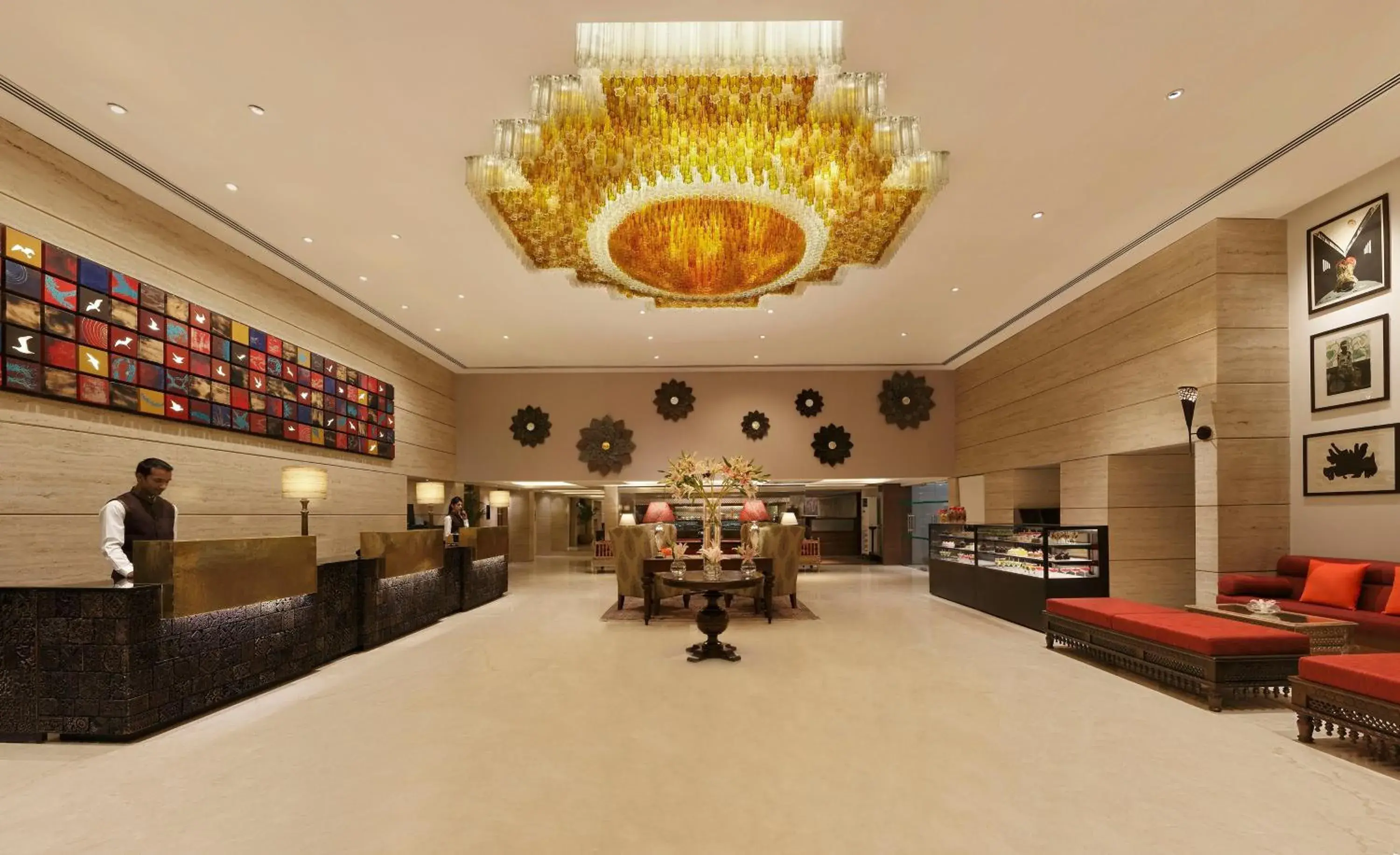 Lobby or reception in Grand Mercure Vadodara Surya Palace Lobby or reception in Grand Mercure Vadodara Surya Palace