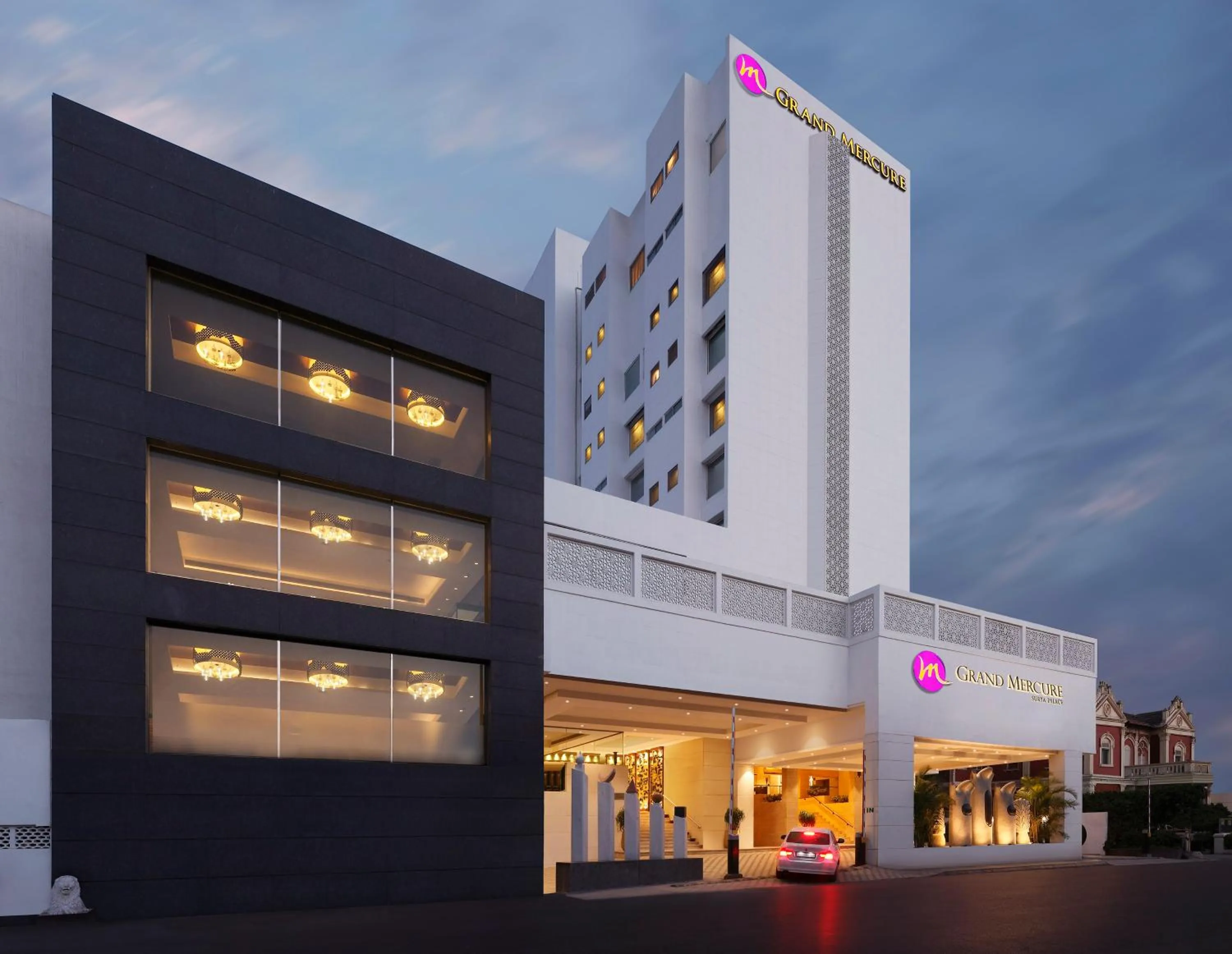 Facade/entrance in Grand Mercure Vadodara Surya Palace
